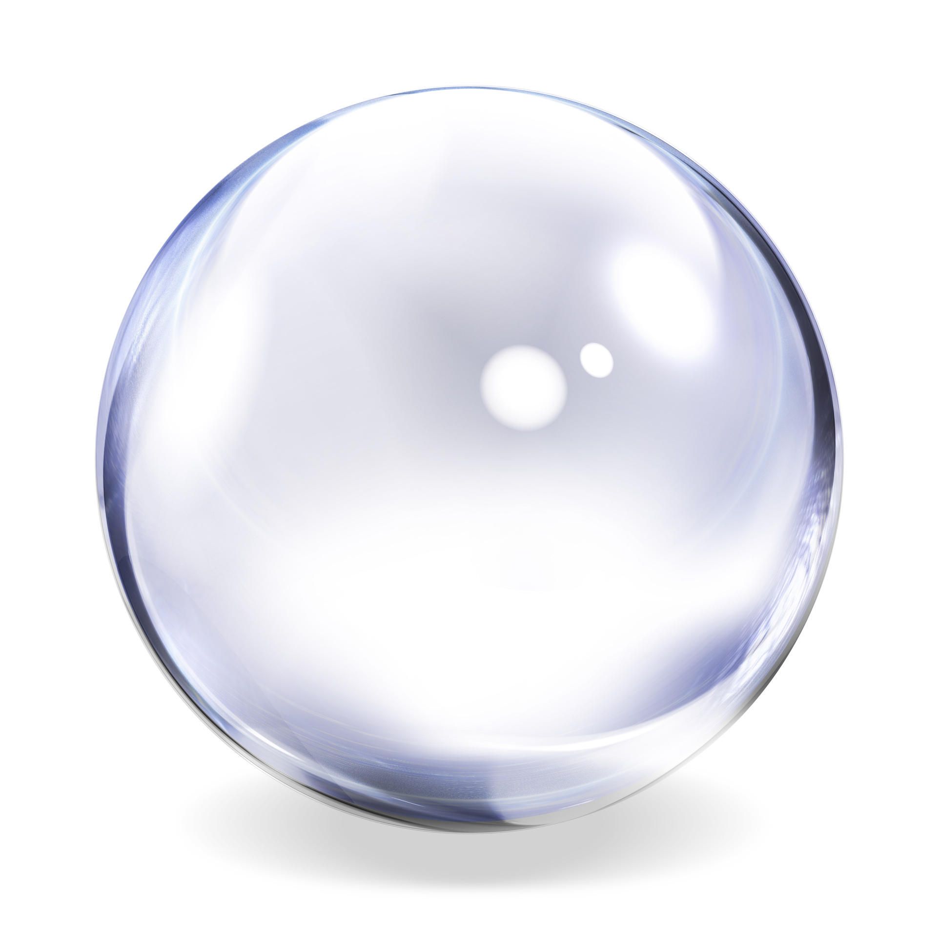 Transparent Glass Sphere | Artwork