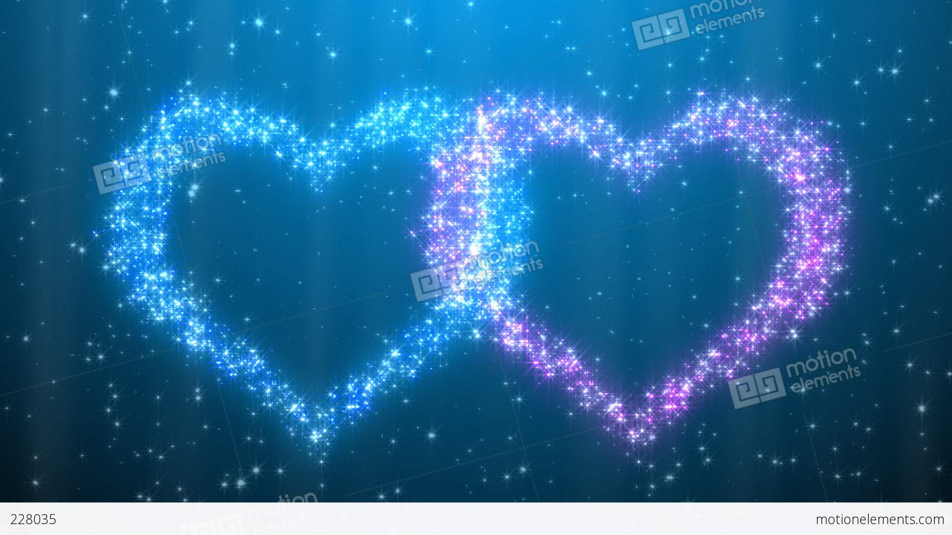 Glitter Heart KH AfC HD Stock Animation | 228035