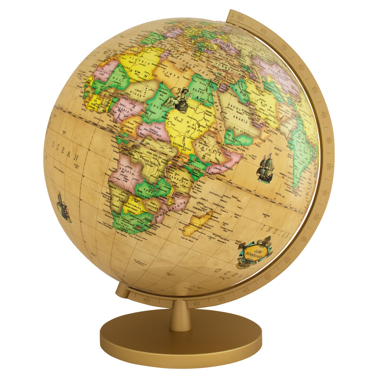 Columbus Renaissance Globe - 12 Inch | Dura Globes