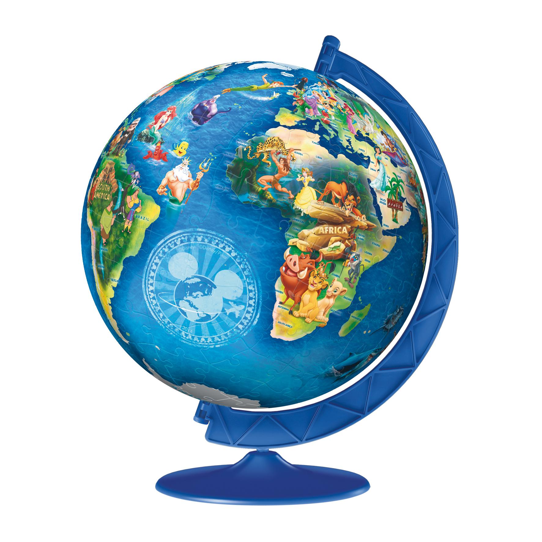 Amazon.com: Ravensburger Disney Globe 3D Puzzle Ball (180 Piece ...