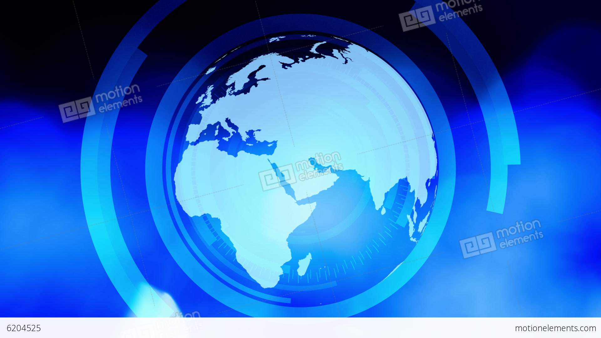 News Title Globe Background Stock Animation | 6204525
