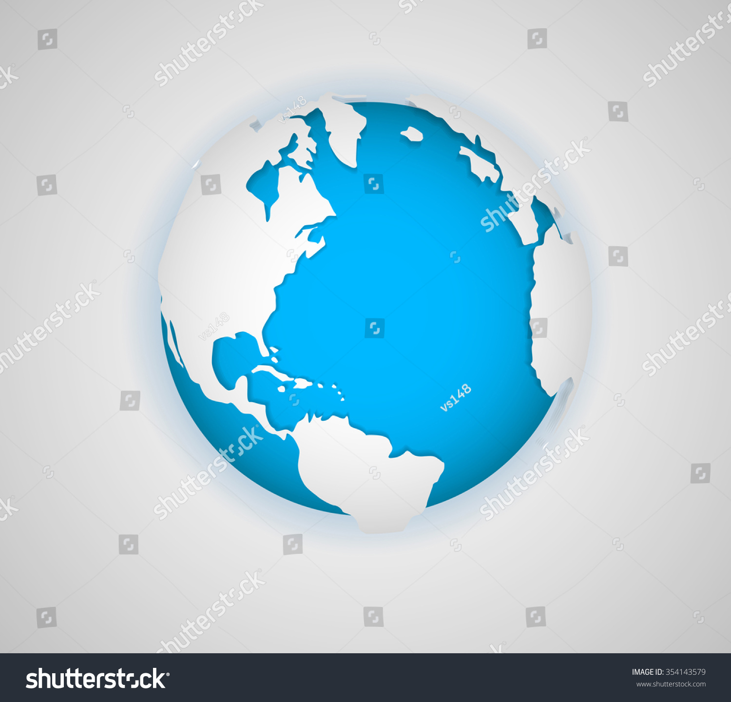 Abstract Globe Background Stock Vector 354143579 - Shutterstock