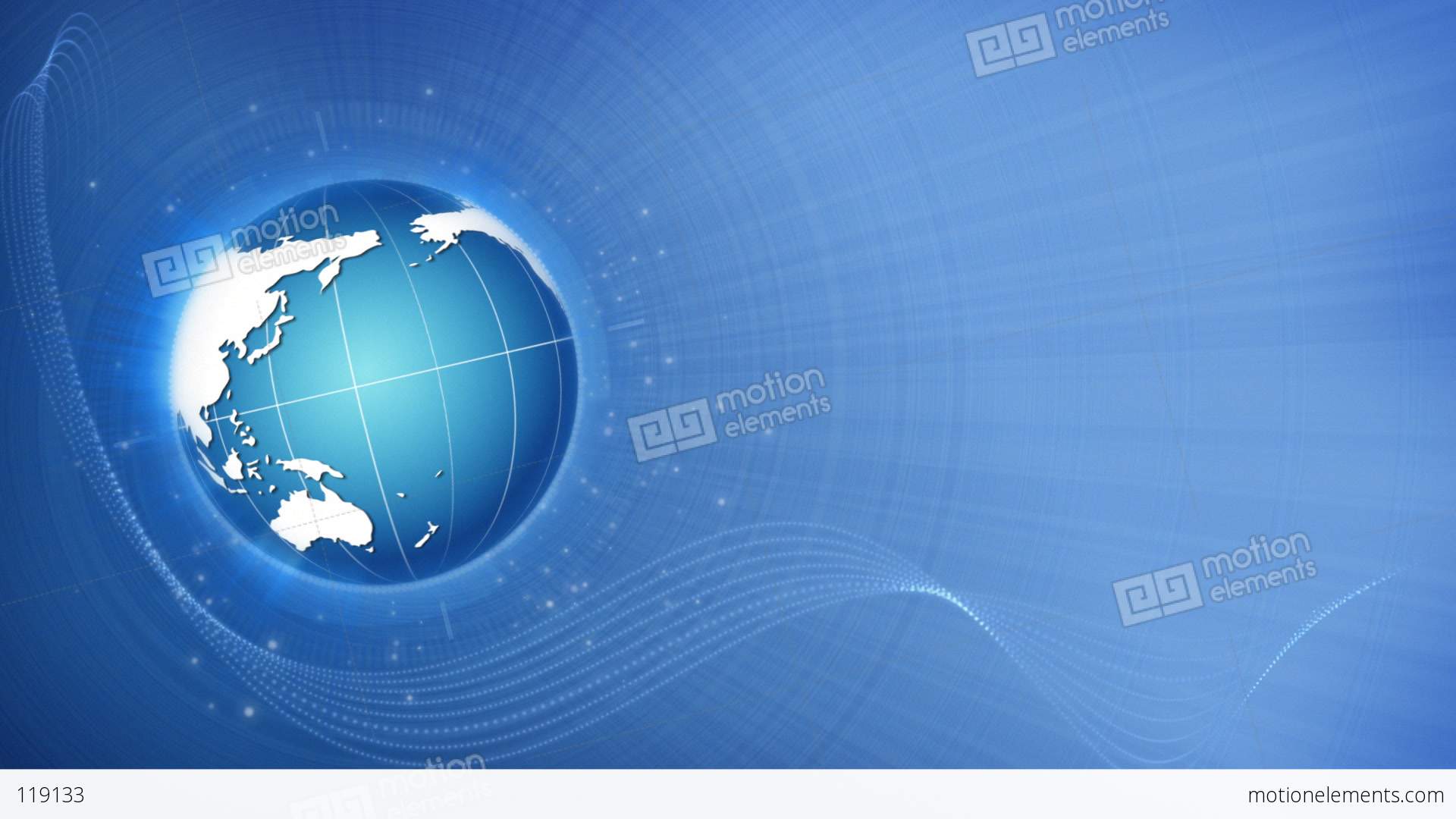 Globe Background Stock Animation | 119133