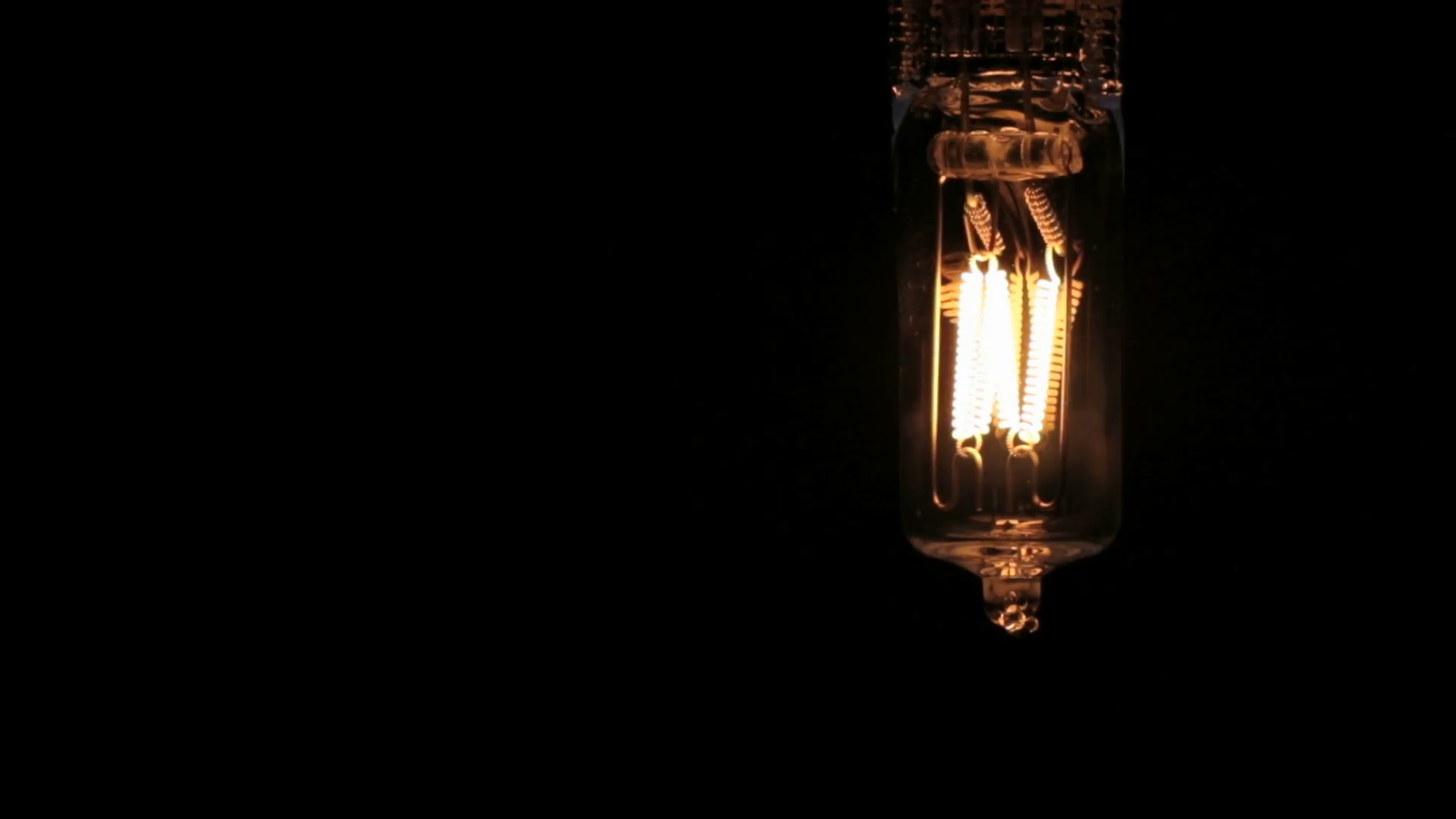 decorative light bulb glowing in dark Stock Video Footage - VideoBlocks
