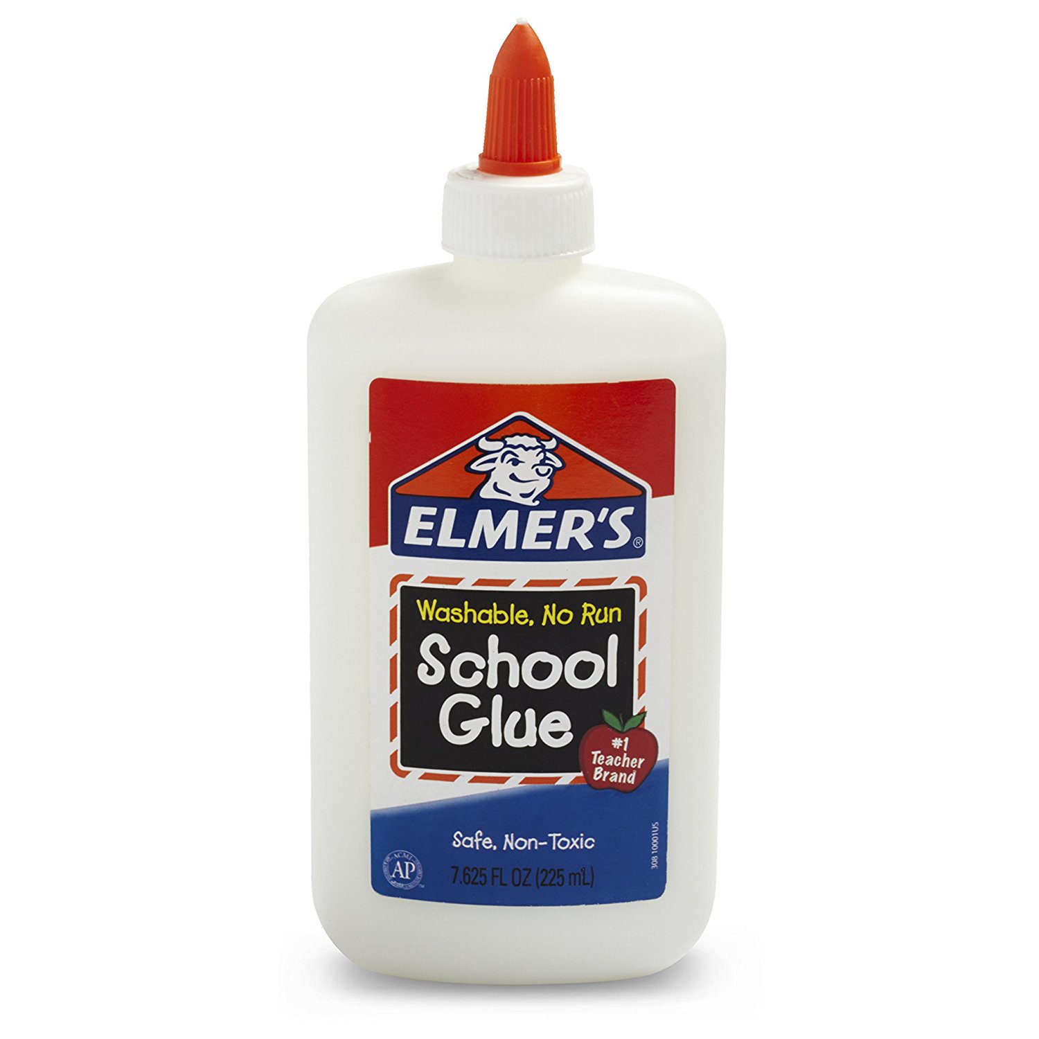 Amazon.com : Elmer's Liquid School Glue, Washable, 7.625 Ounces, 1 ...