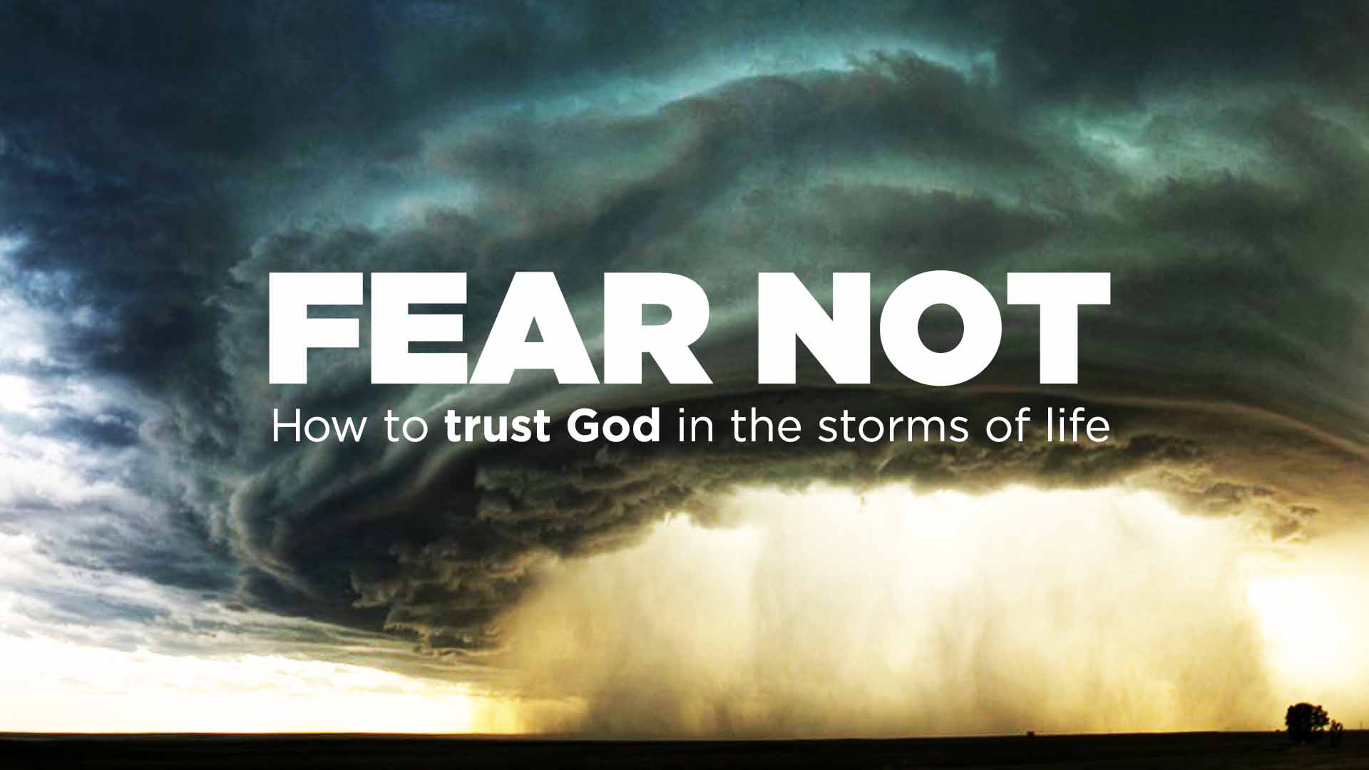 October 11, 2015. Fear Not: God Cares More Than You Know - Grace Chapel