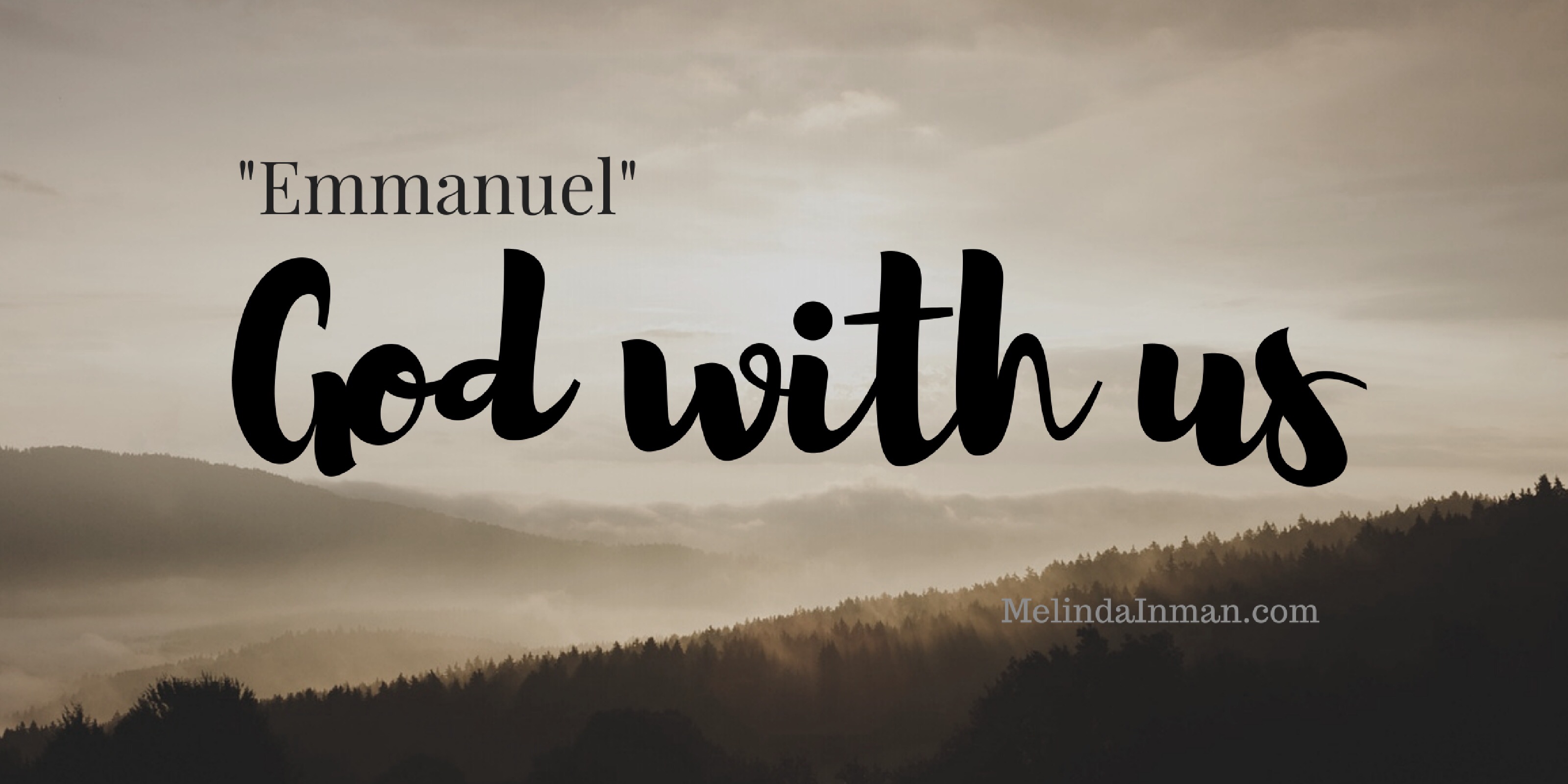 God with Us – Melinda Inman