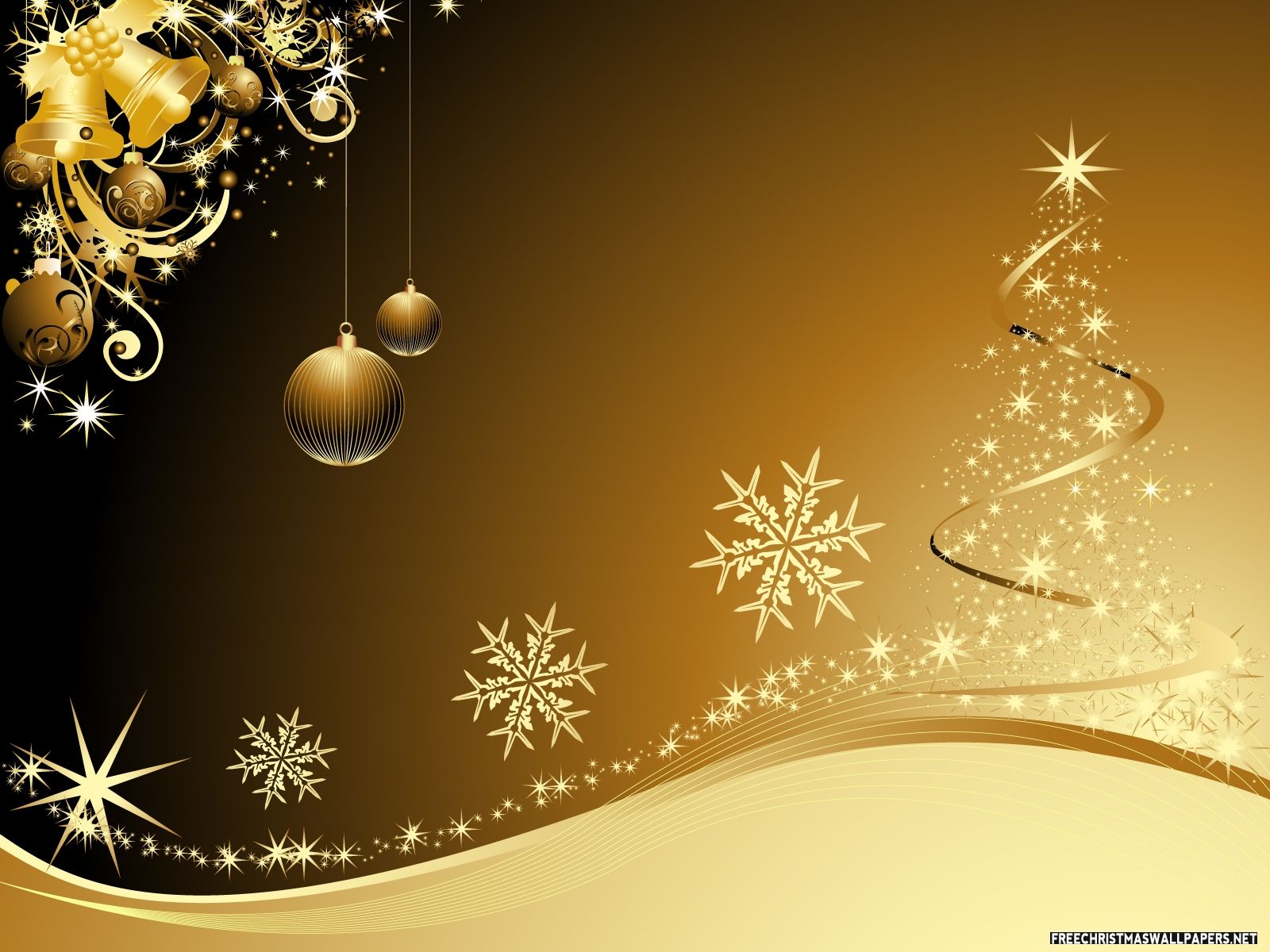 Golden Christmas | Christmas wallpaper free, Christmas wallpaper and ...