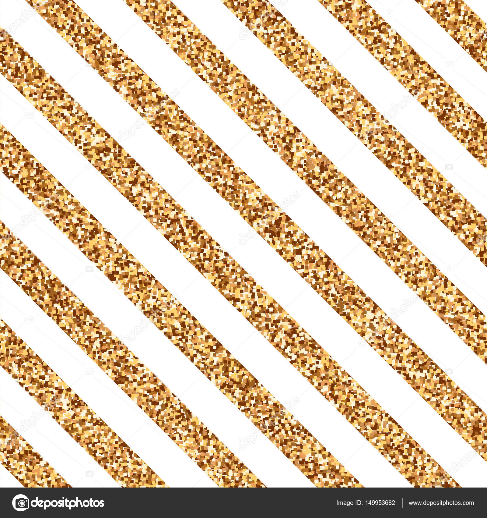 Gold glitter stripes photo