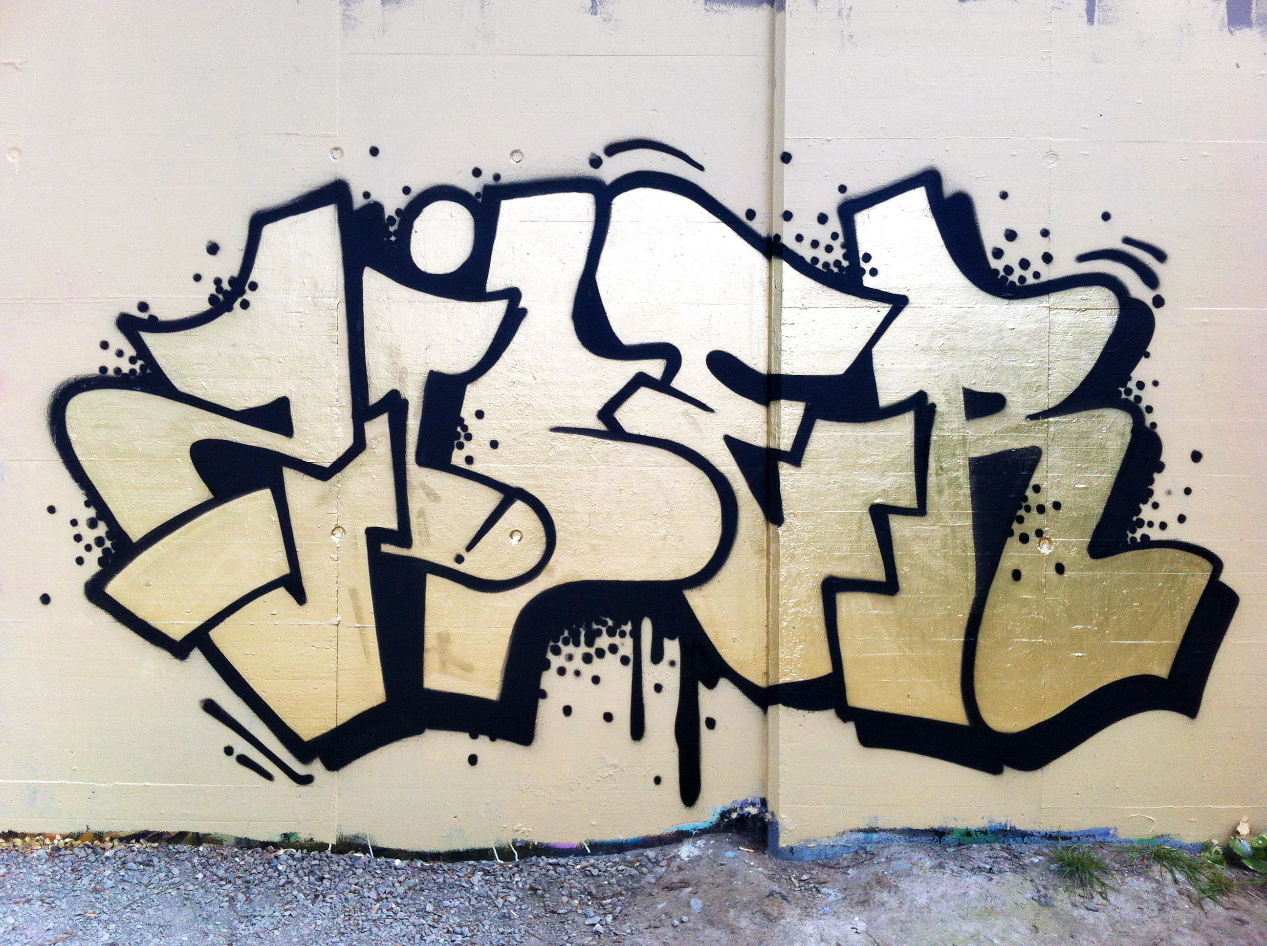 ziber graffiti gold | graffiti | Pinterest | Graffiti, Street art ...