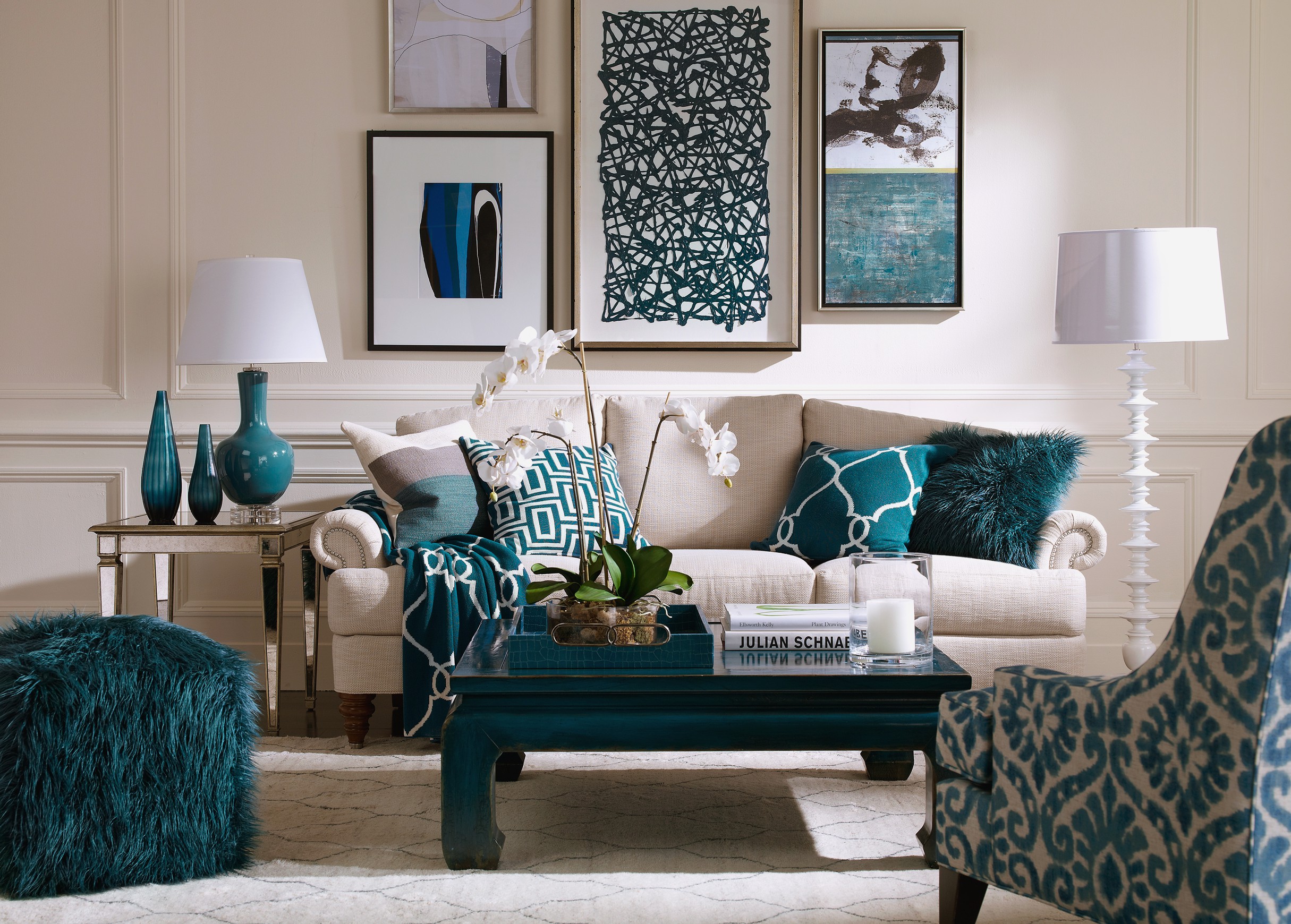 livingroom : Emerald Green And Gold Living Room Paint Accessories ...
