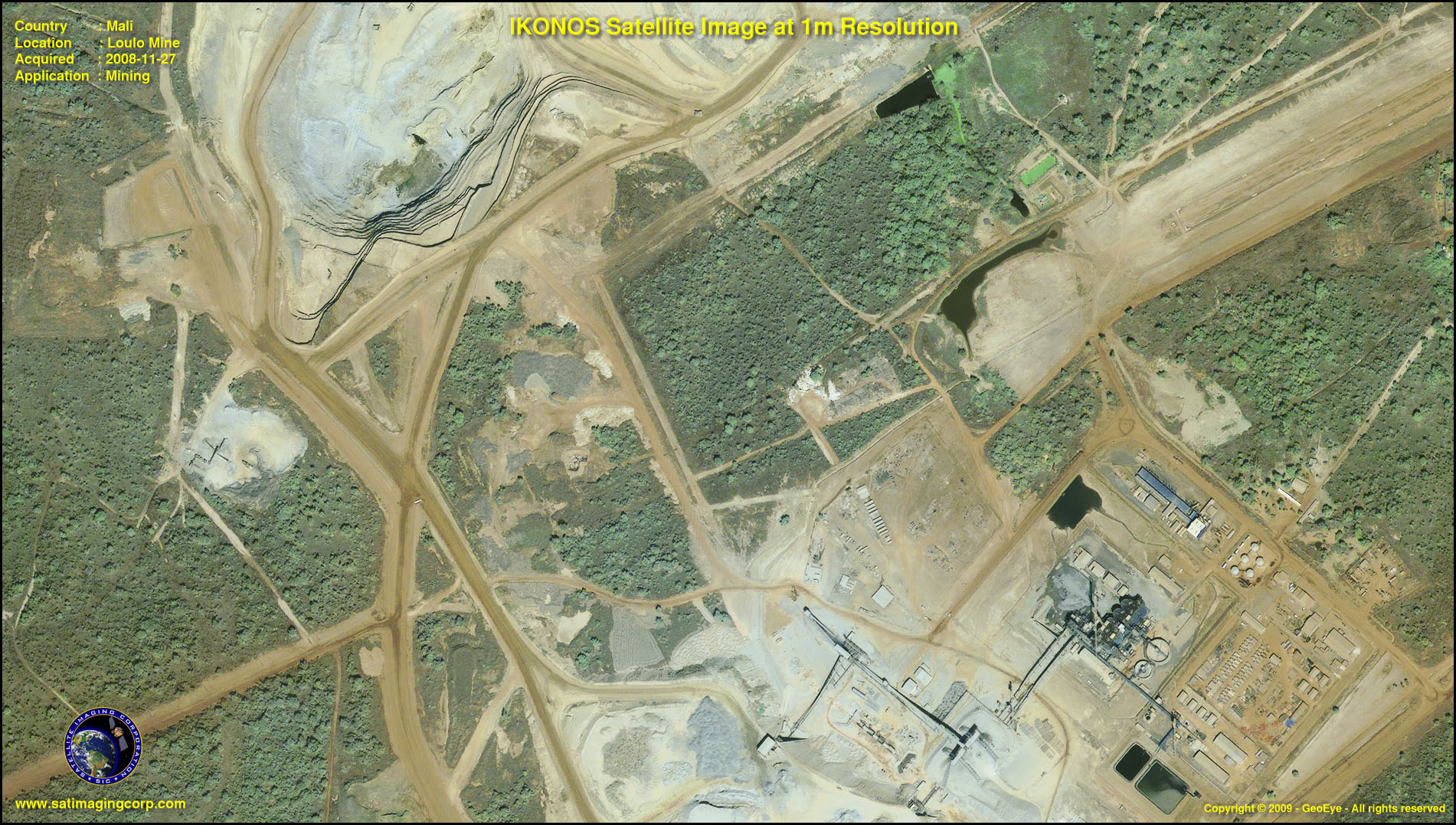 IKONOS Satellite Images of Mali, Africa | Satellite Imaging Corp