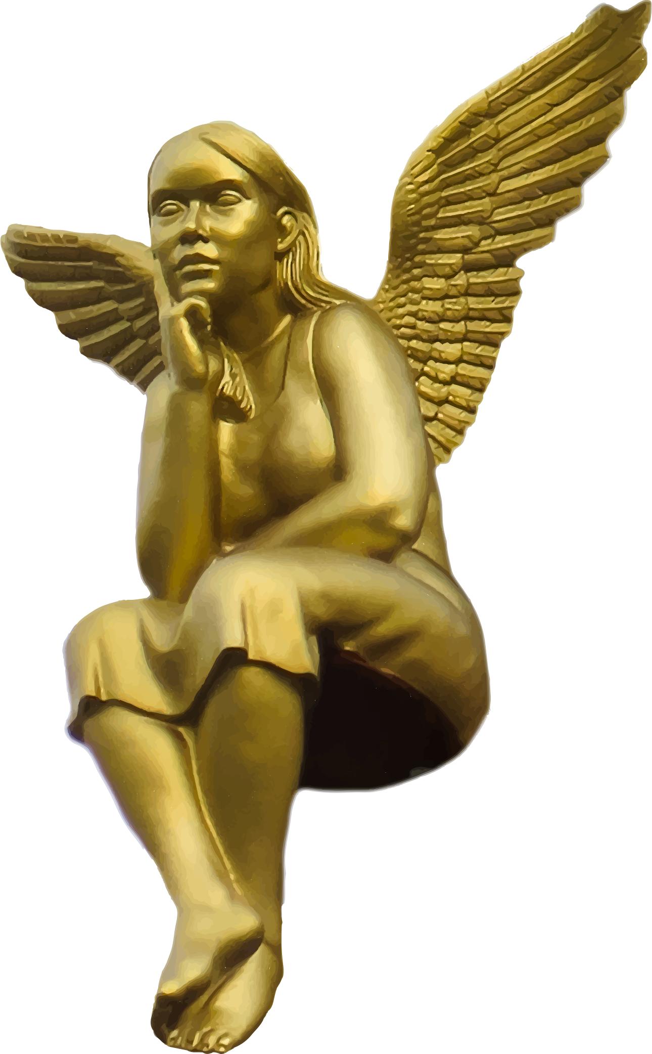 Golden Angel Icons PNG - Free PNG and Icons Downloads