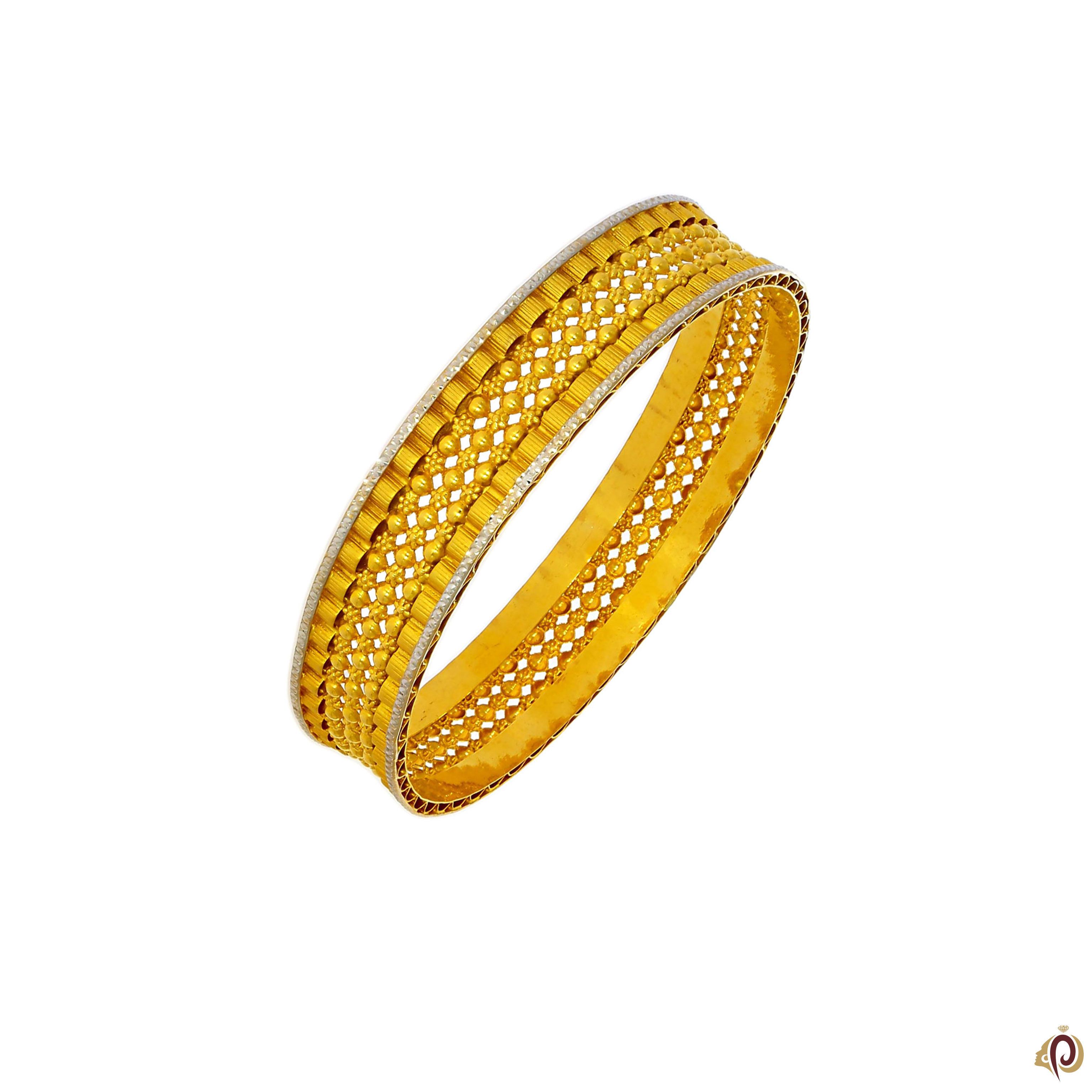 Fancy Designer Golden Bangles - Parmar JewellersParmar Jewellers