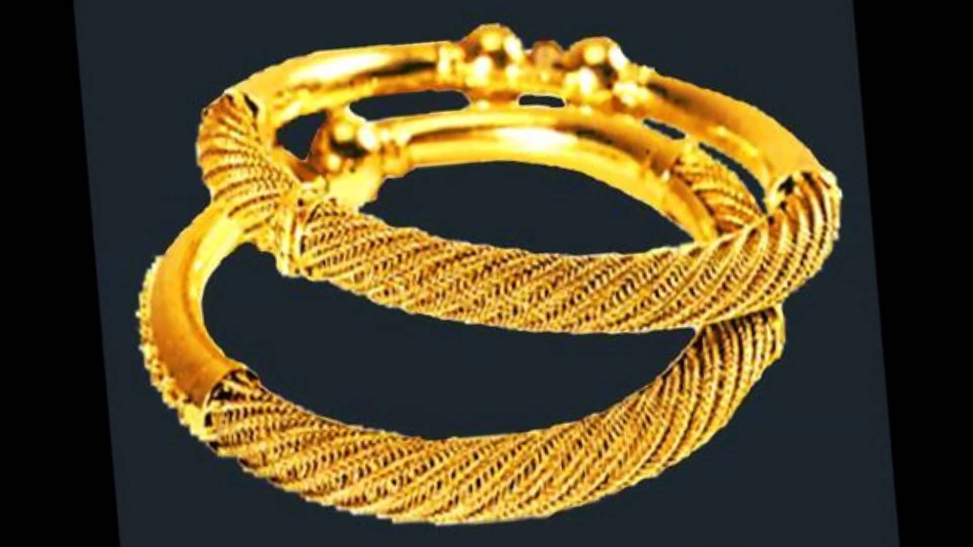 TOP 10 Gold golusu bangle designs - YouTube