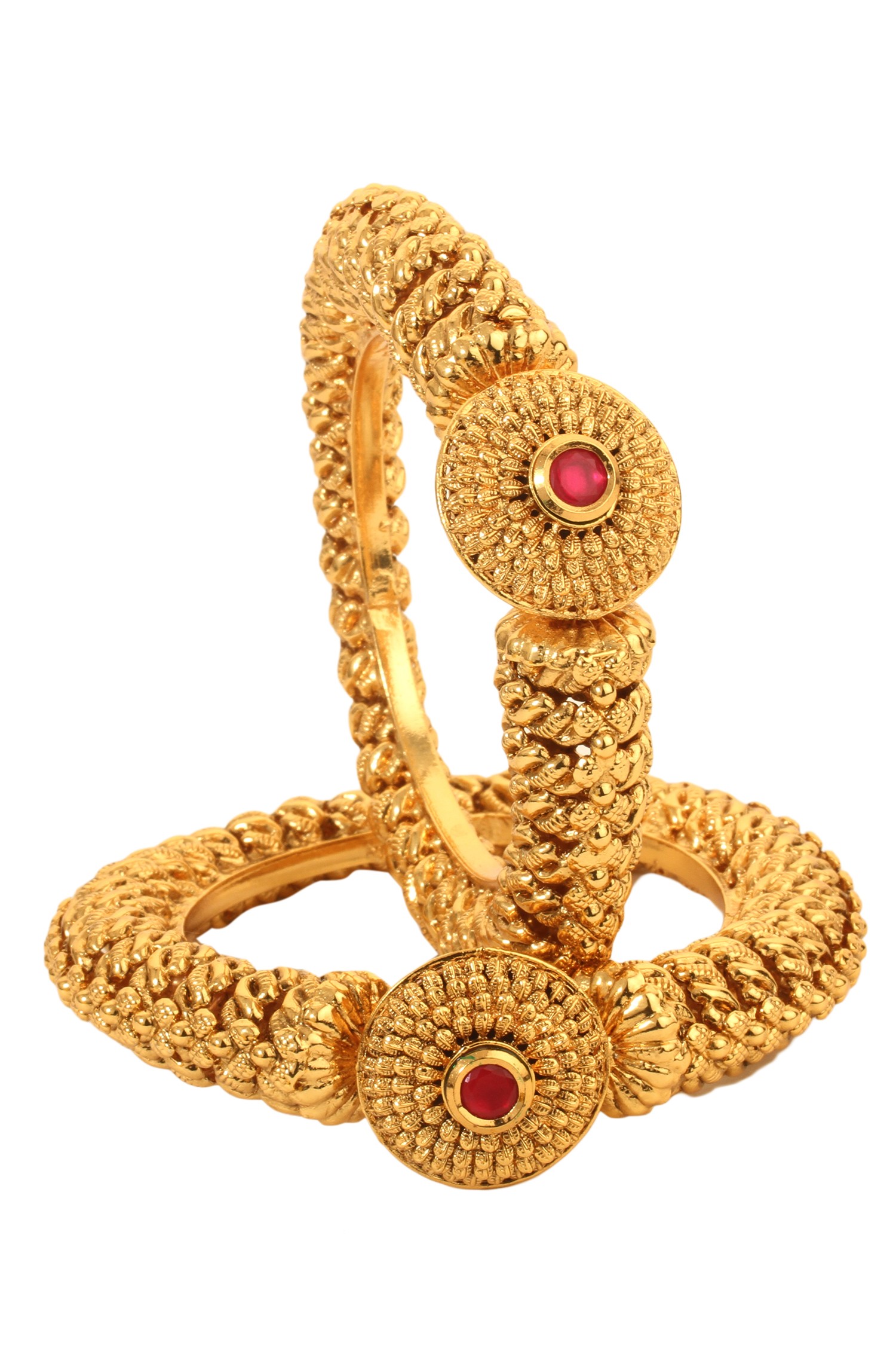 Dilan Jewels PURE Collection Antique Golden Ruby Ethnic Temple ...