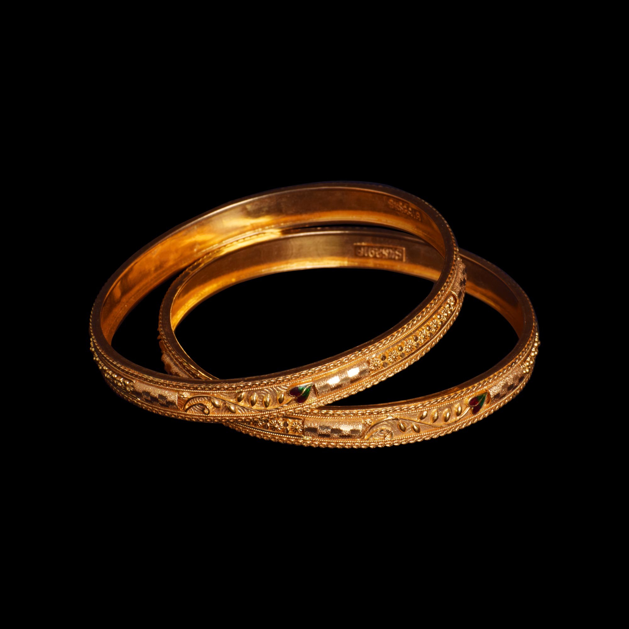 Chanchari Gold Bangles - Jewellery
