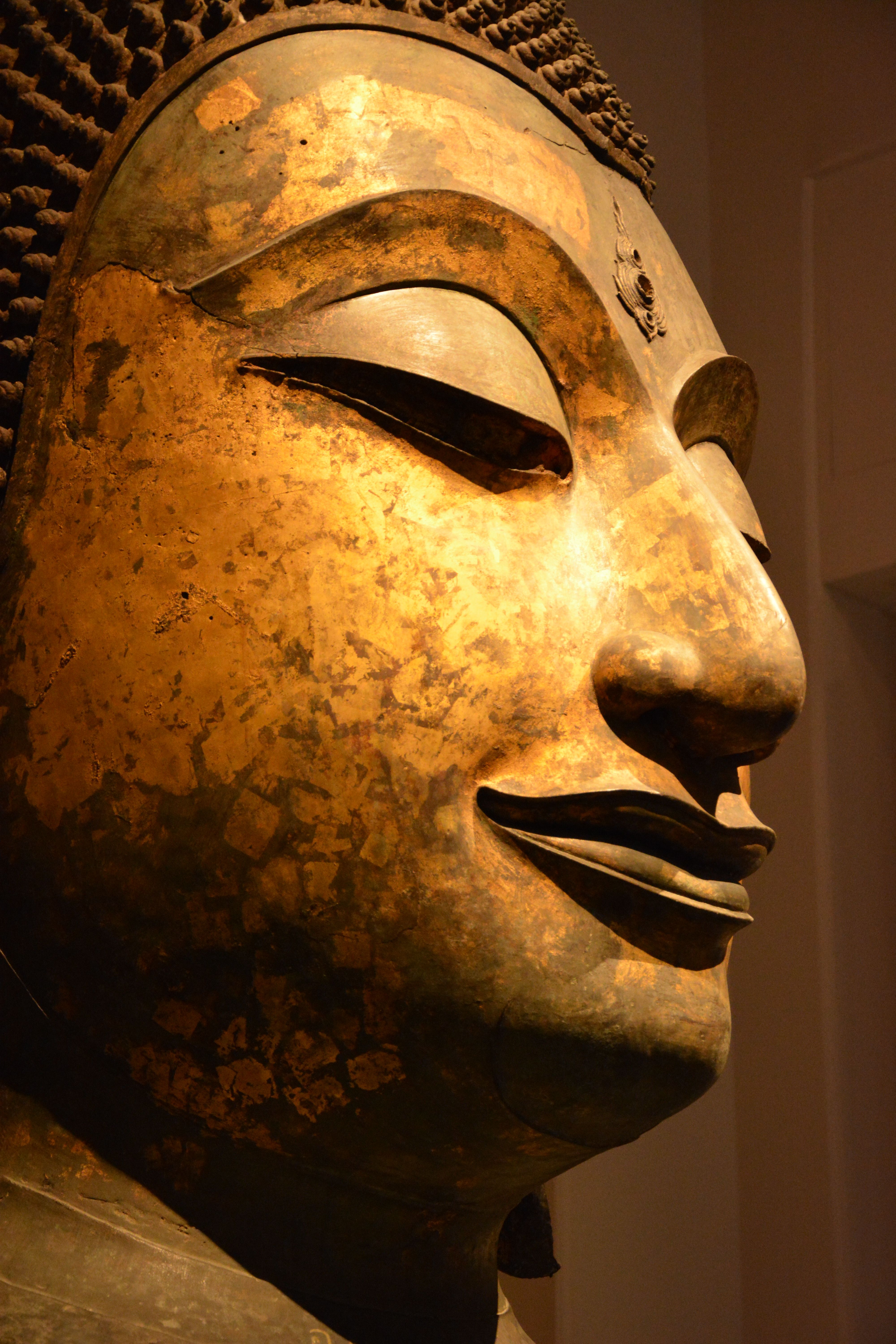 เศียรพระพุทธรูปวัดพระศรีสรรเพชญ์,Head of Buddha, Ayutthaya style ...