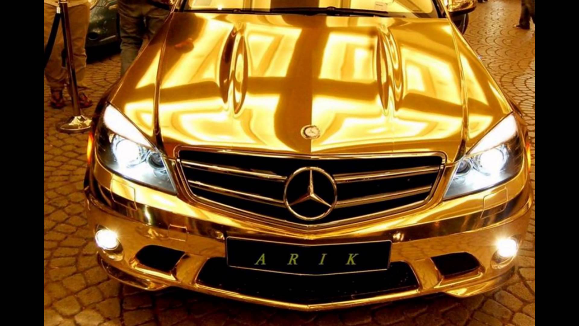 Golden Cars Of Dubai Sheikhs - YouTube