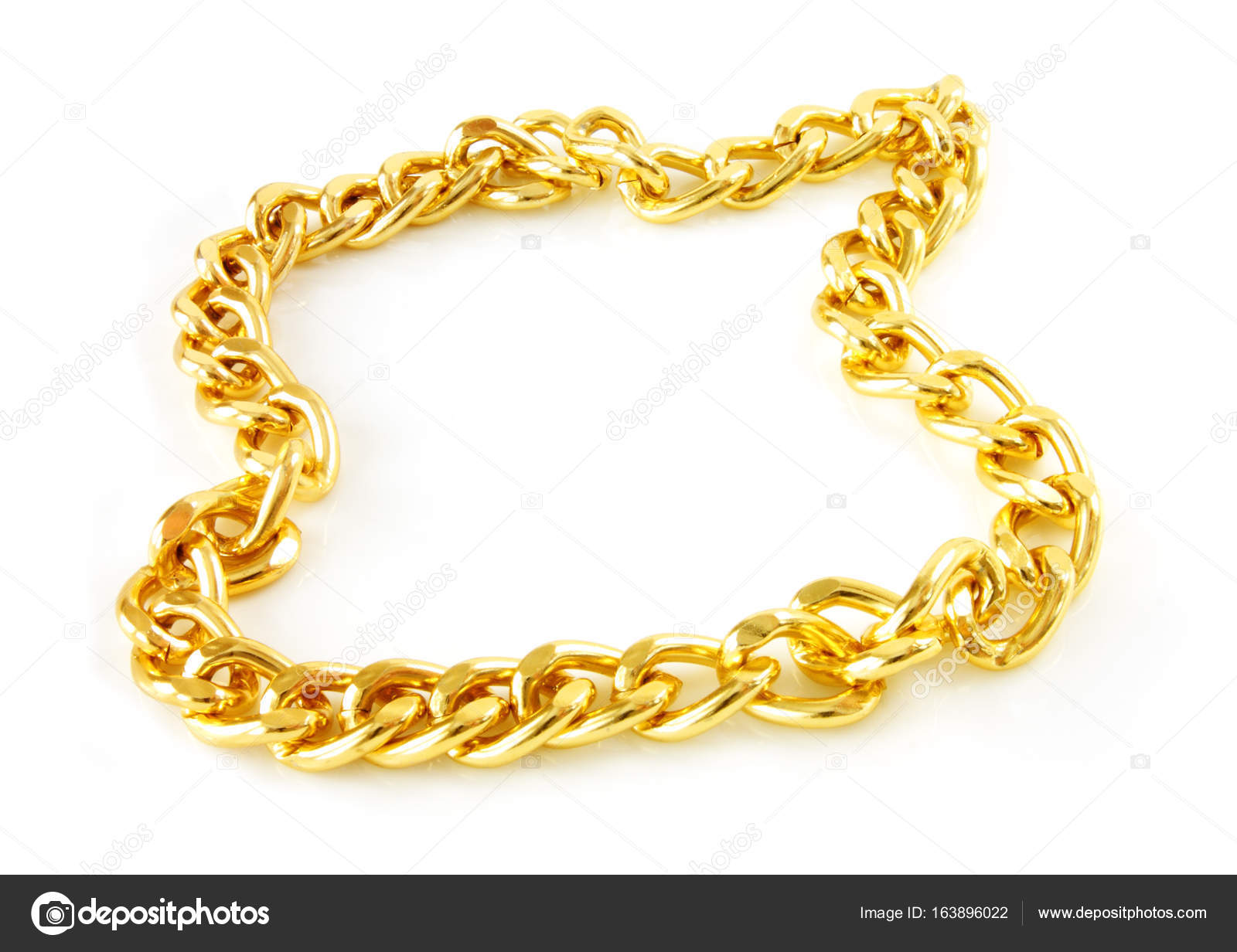 golden chain isolated — Stock Photo © nadi555 #163896022