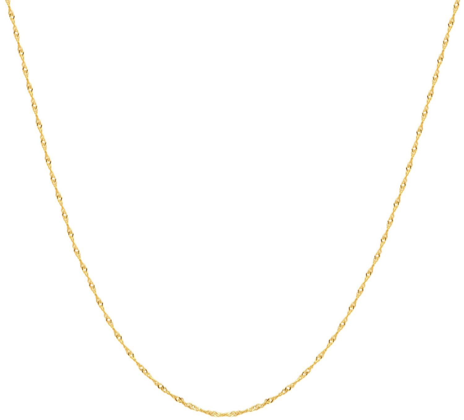 Singapore Gold Chain | Singapore 14K Gold Chain | My 12 Step Store