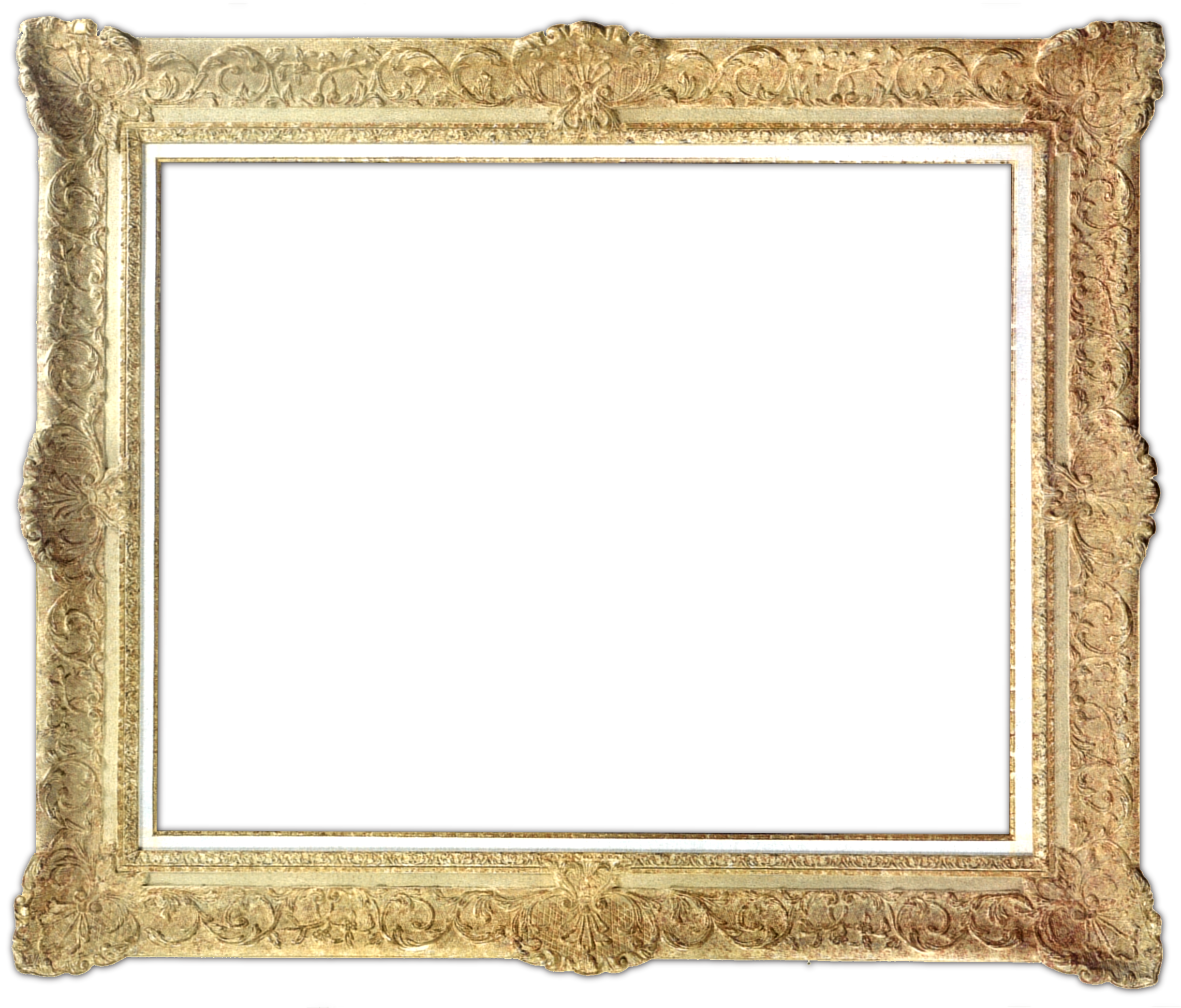 Golden Frame PNG Background Image | PNG Arts