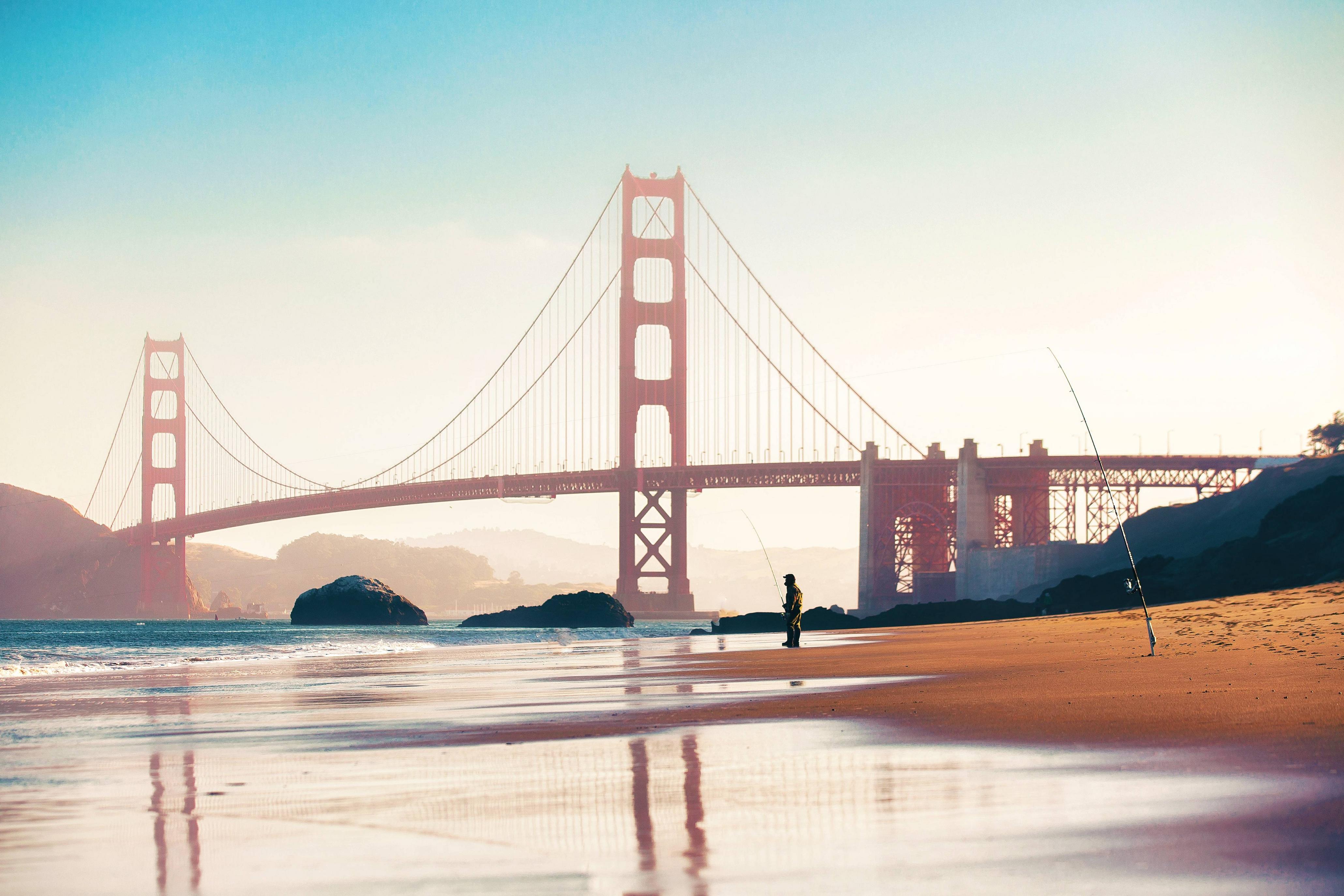 Interesting Photo of the Day: Golden Gate Bridge Sunrise
