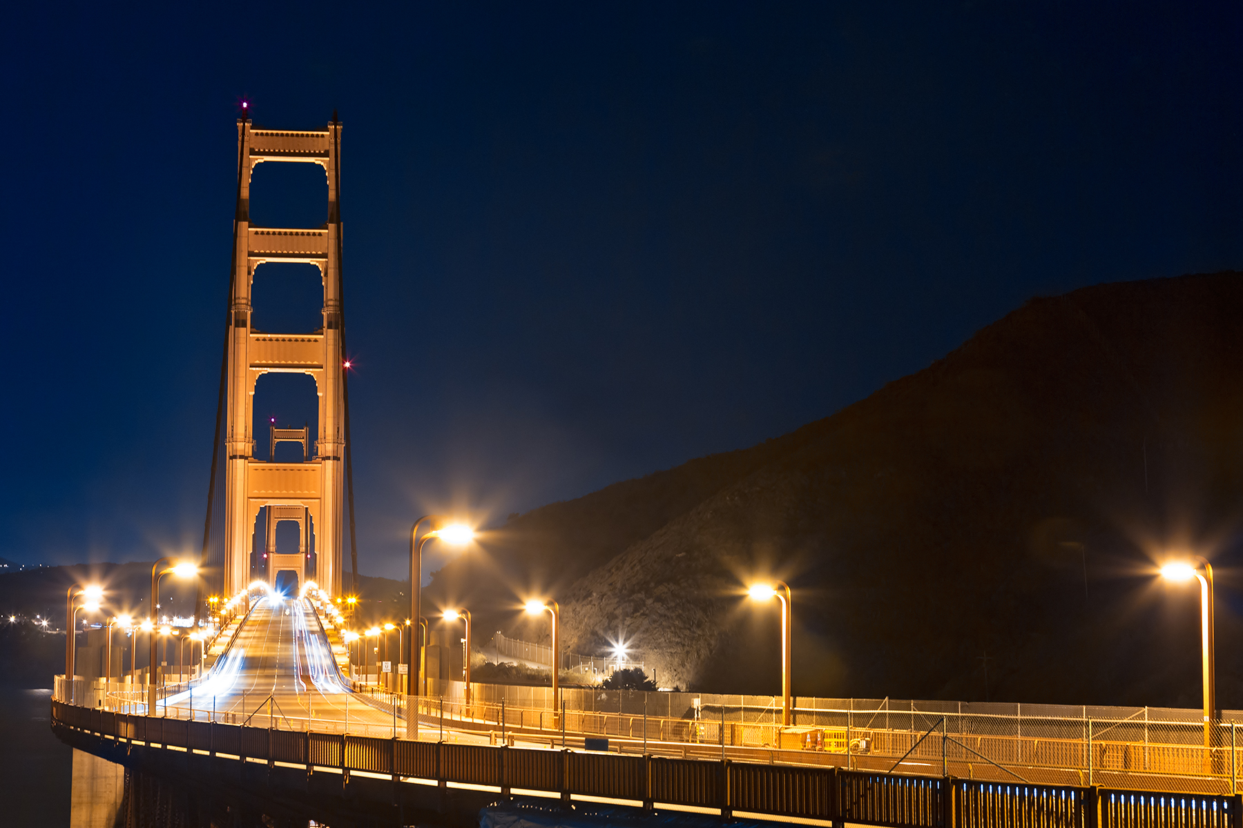 Golden Gate Bridge - Pre-Dawn, America, Resource, Somadjinn, Sky, HQ Photo