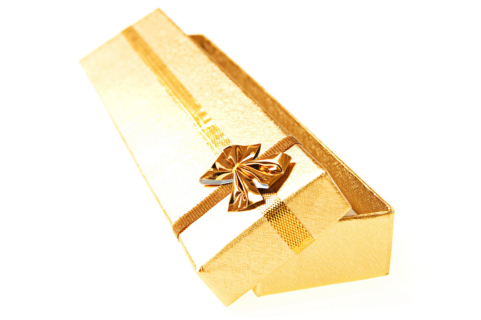 Golden Gift Box, Bow, Holiday, Ribbon, Present, HQ Photo