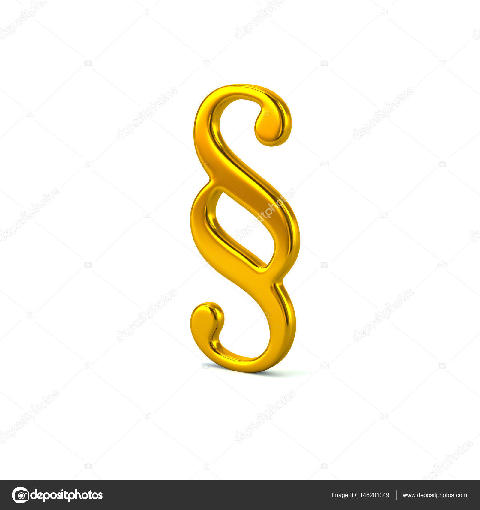 Golden paragraph symbol — Stock Photo © valdum #146201049