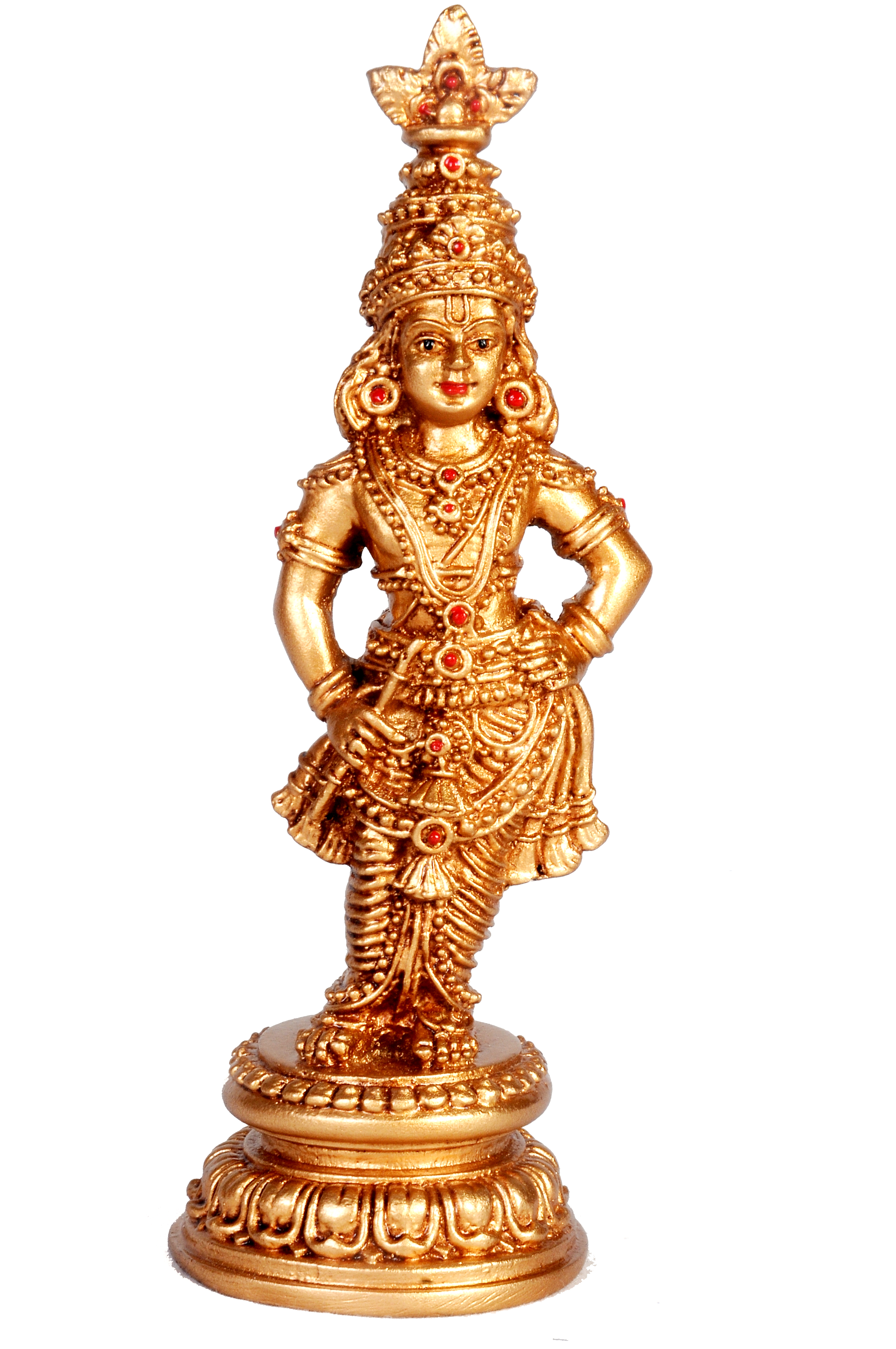 Golden Krishna Statue