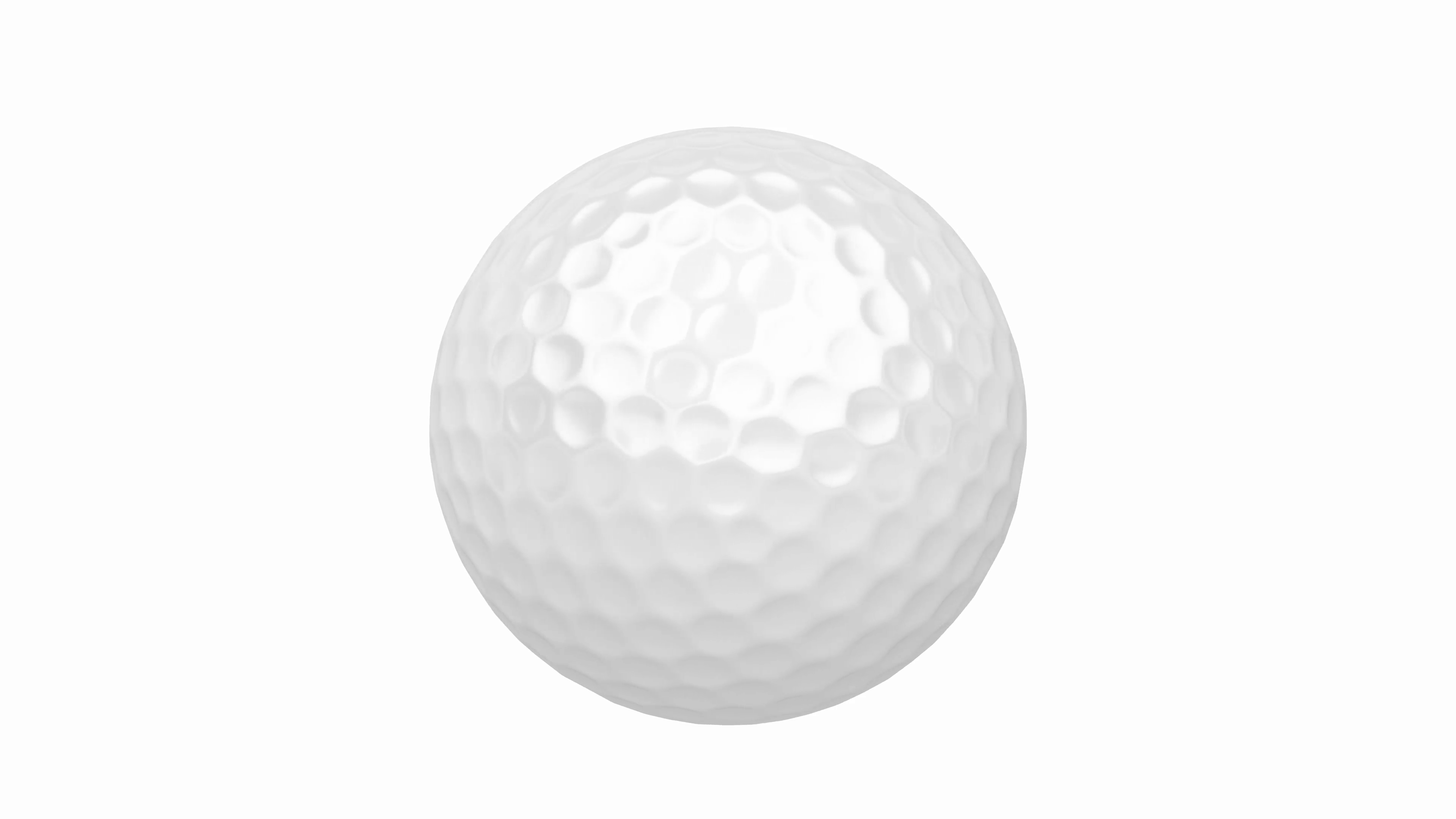Golf ball spin on white background Motion Background - Videoblocks