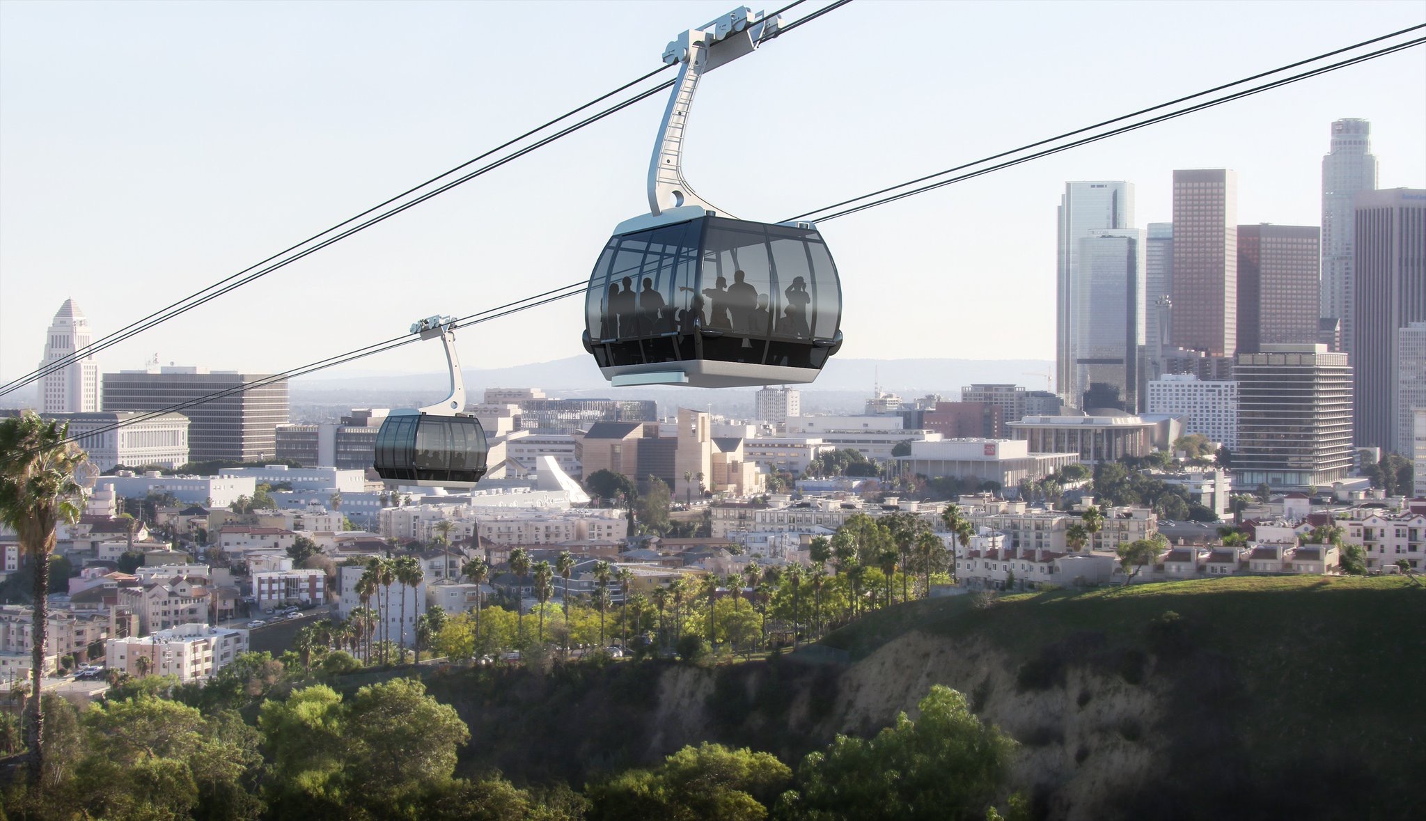Gondolas could link Dodger Stadium to L.A.'s Union Station by 2022 ...