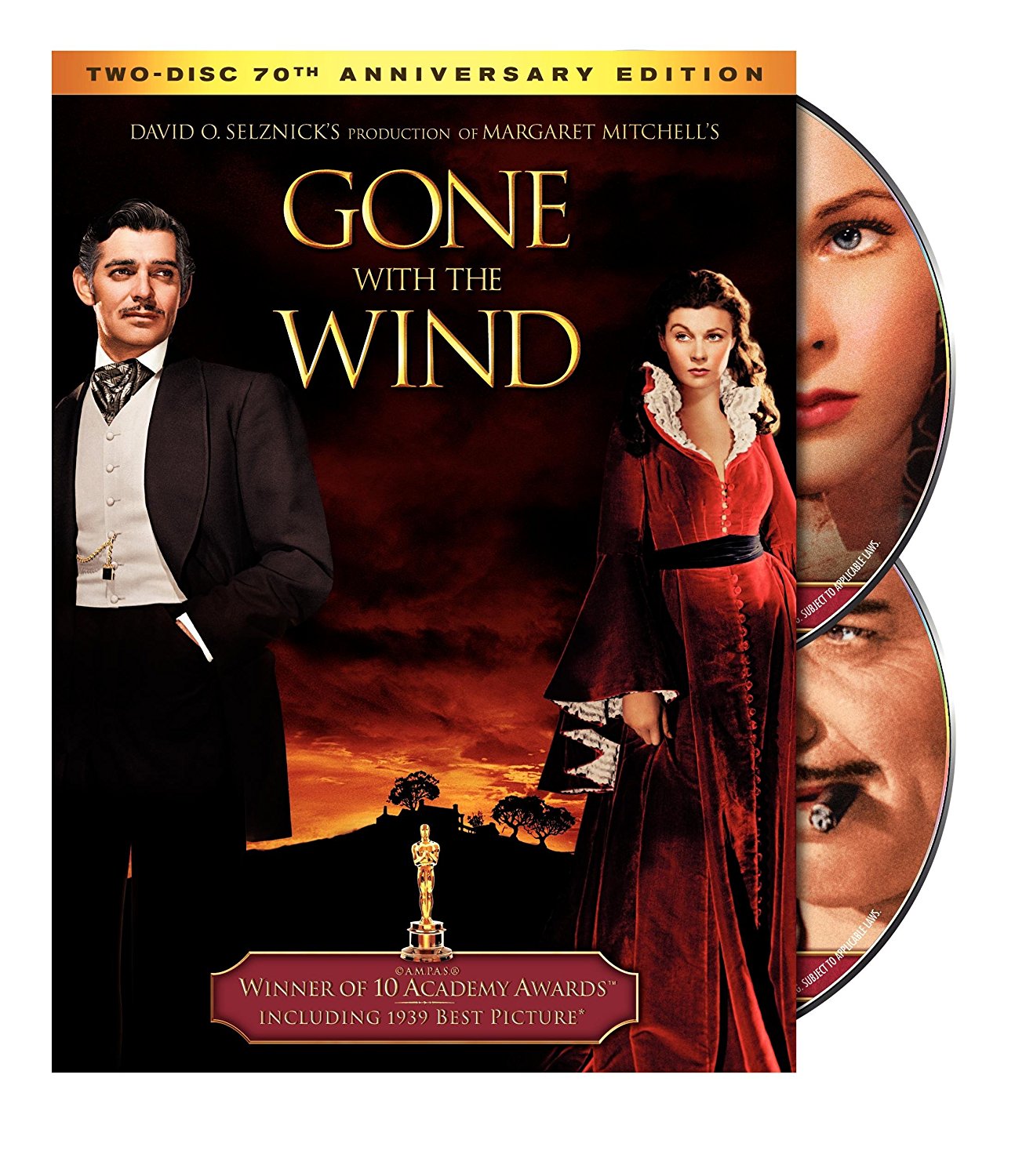 Amazon.com: Gone with the Wind (Two Disc 70th Anniversary Edition ...