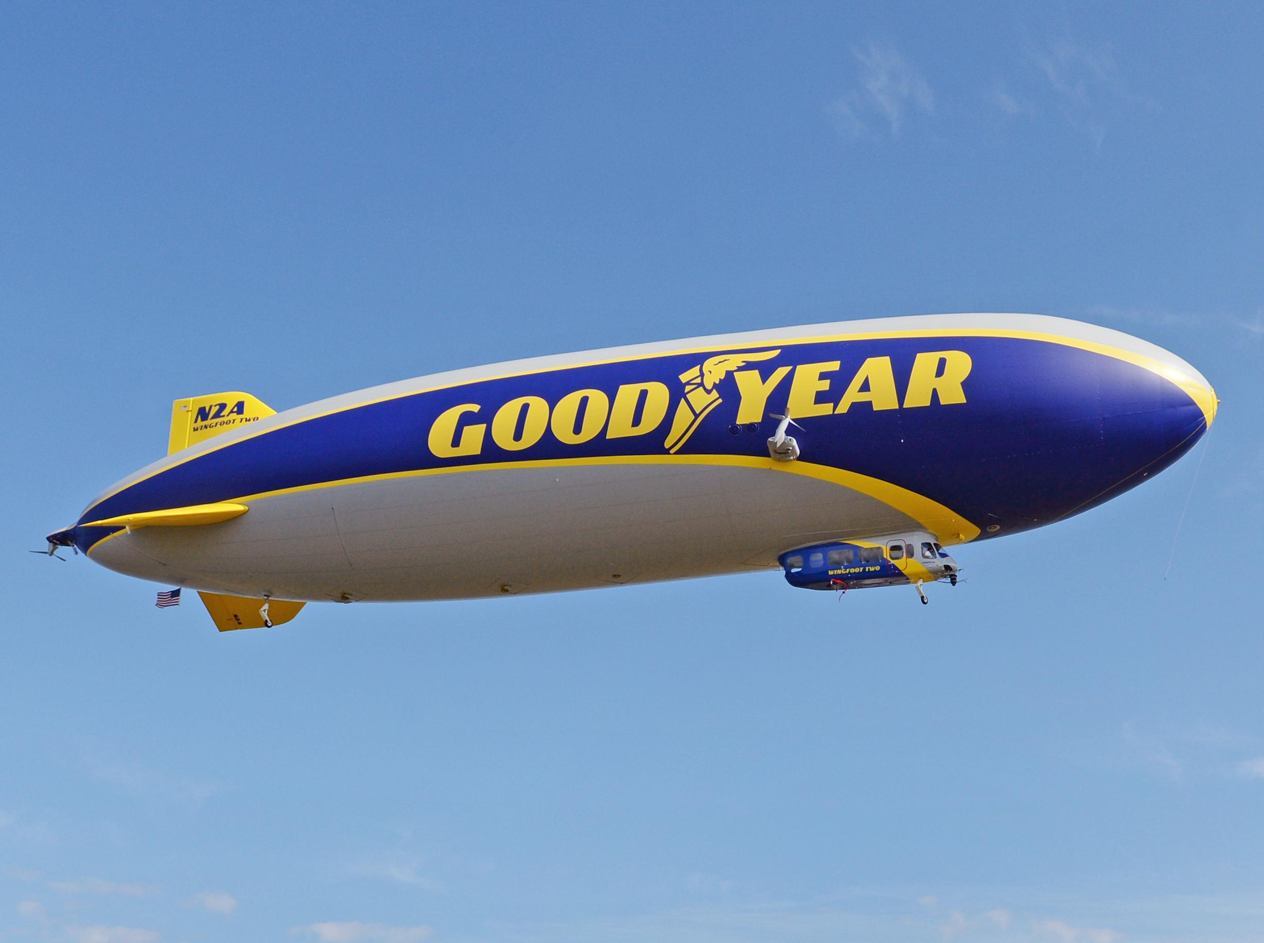The Goodyear Blimp And College Football: More Than 60 Years Of History