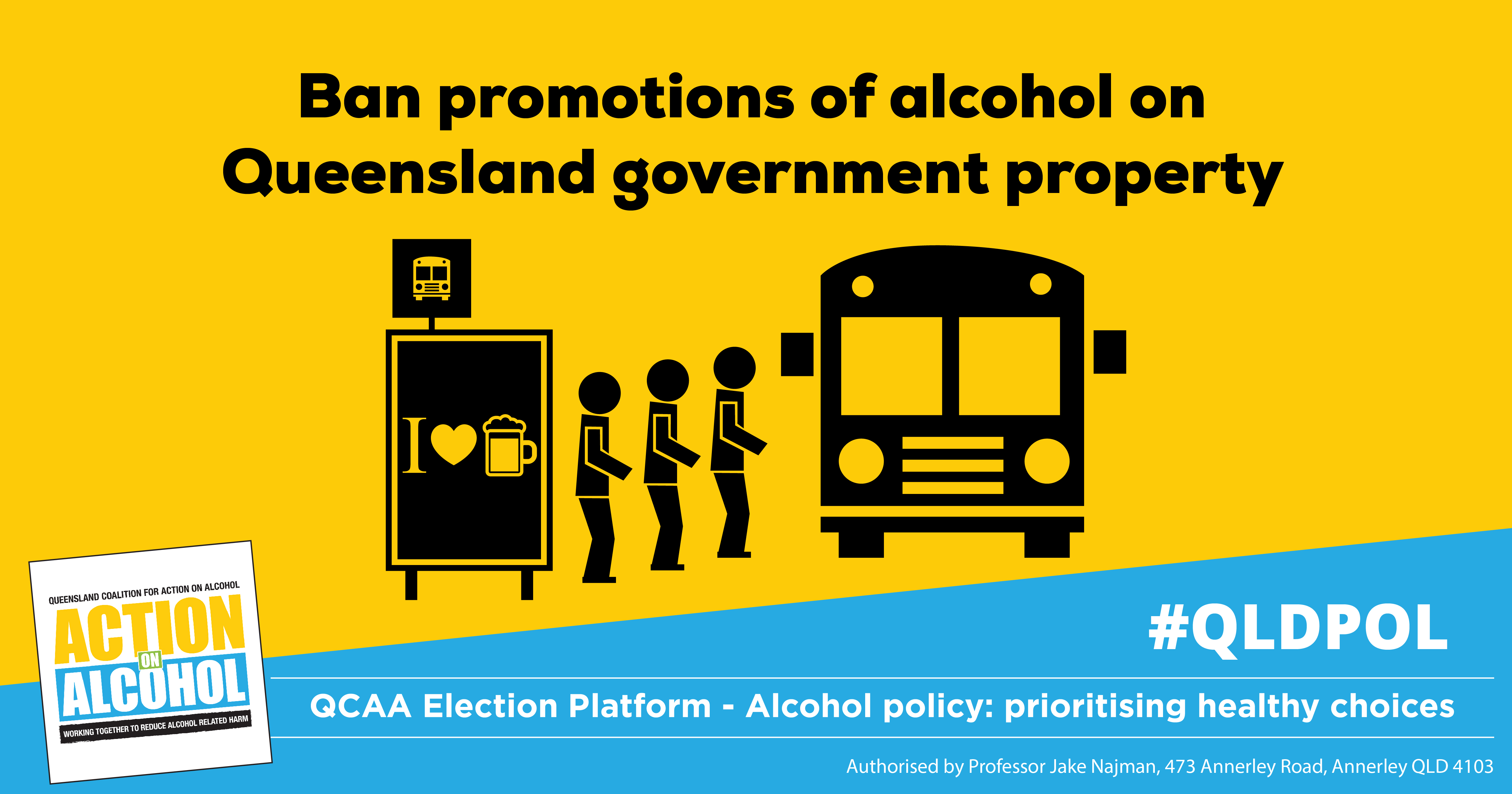 Policy ask: Ban alcohol advertising and promotions on Queensland ...