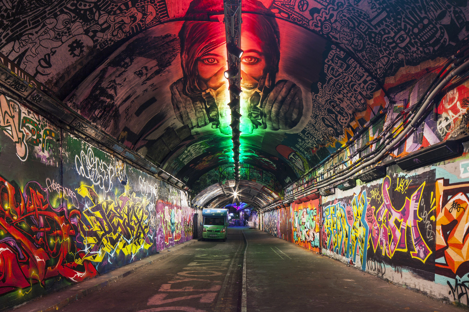 London's famous graffiti tunnel is the star of local regeneration