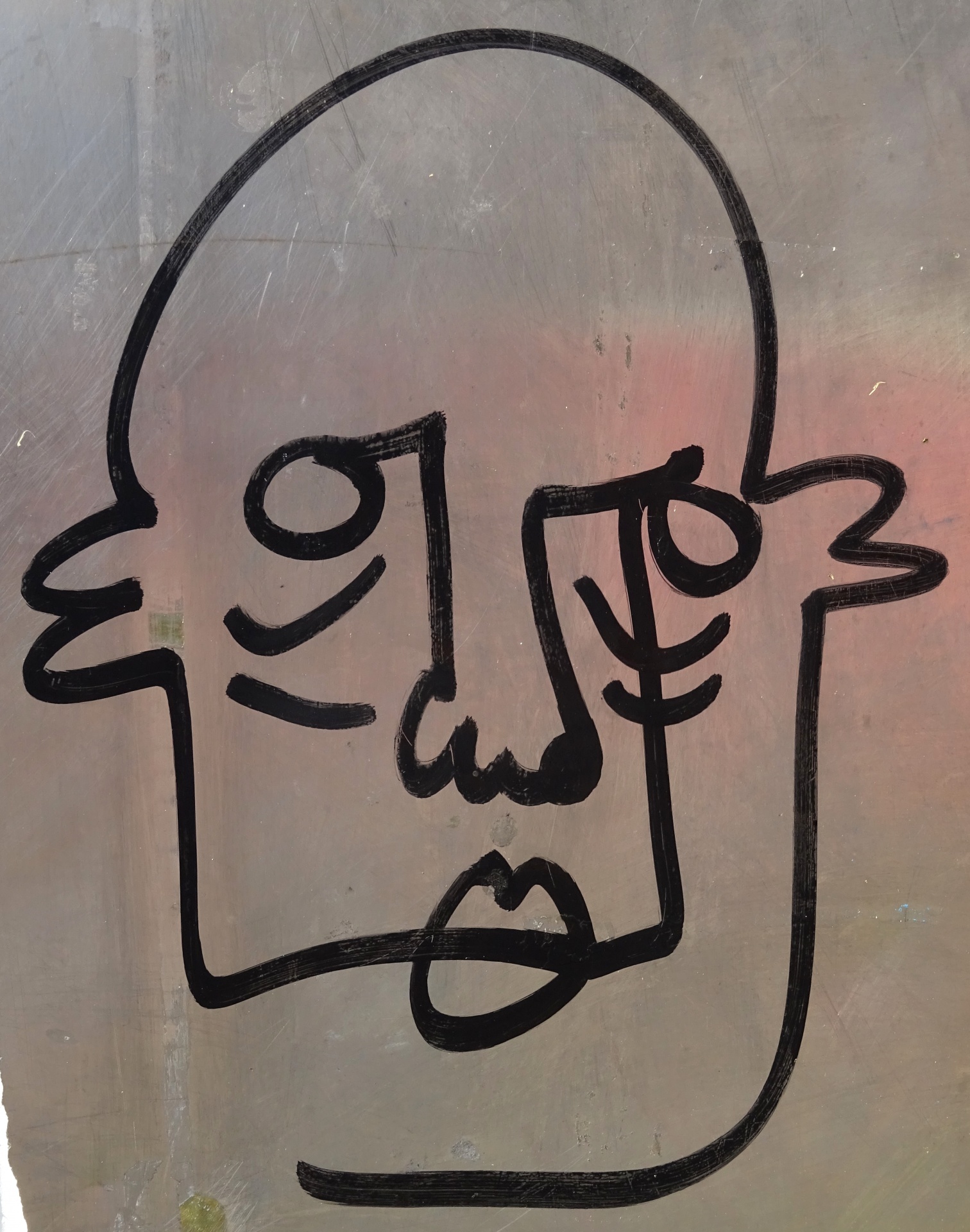 Sano graffiti face