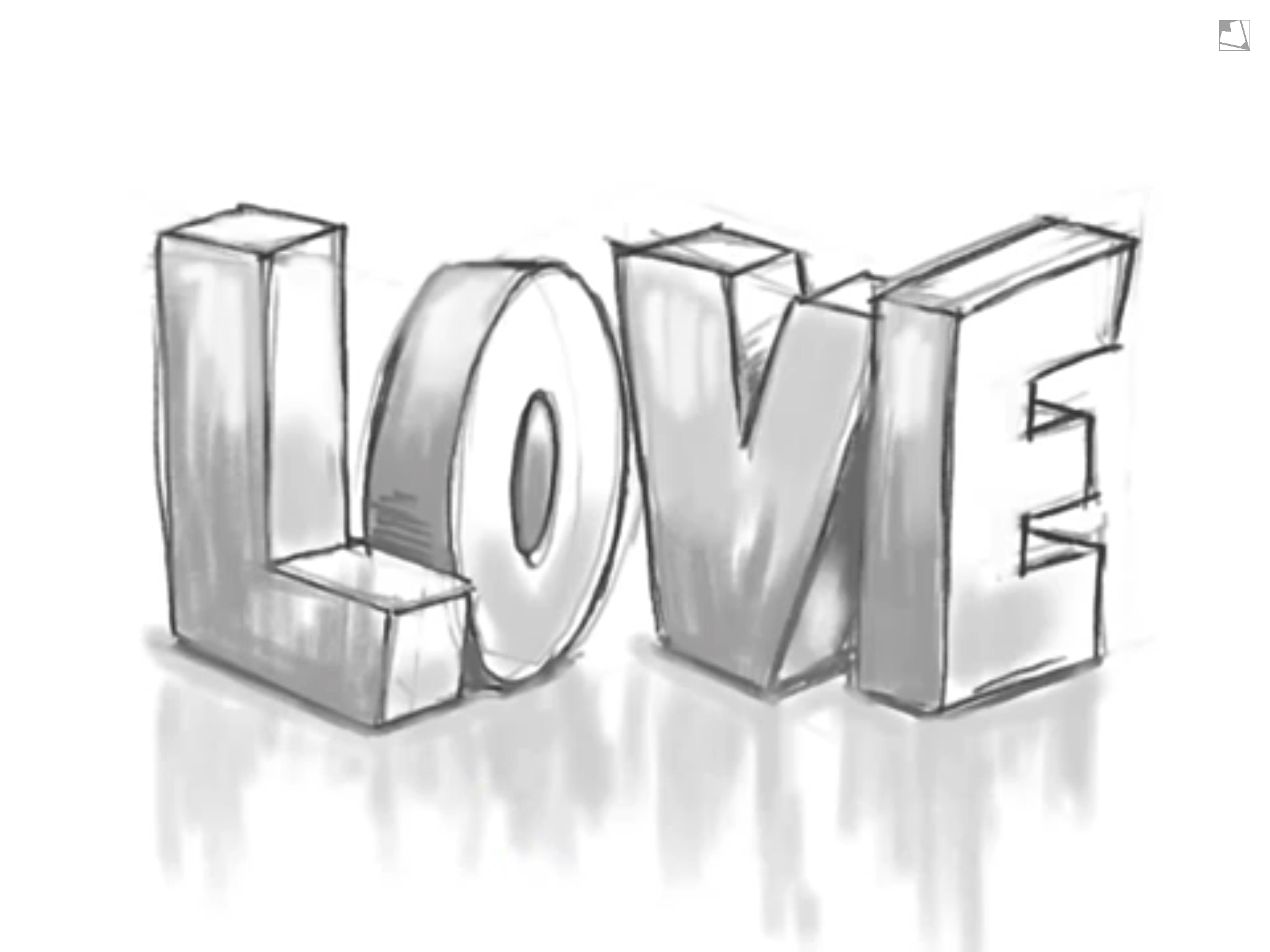 Love In Graffiti Letters 3D Love Graffiti Letters Graffiti Love ...