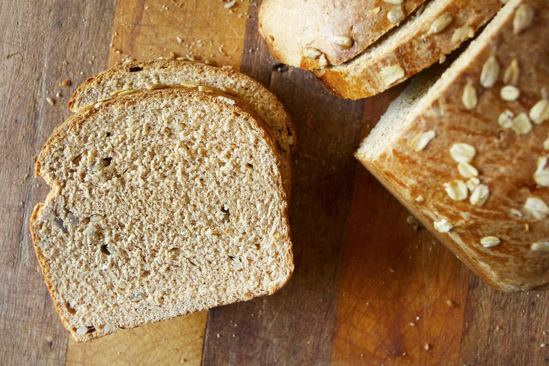 Whole Grain Bread - Food Fanatic