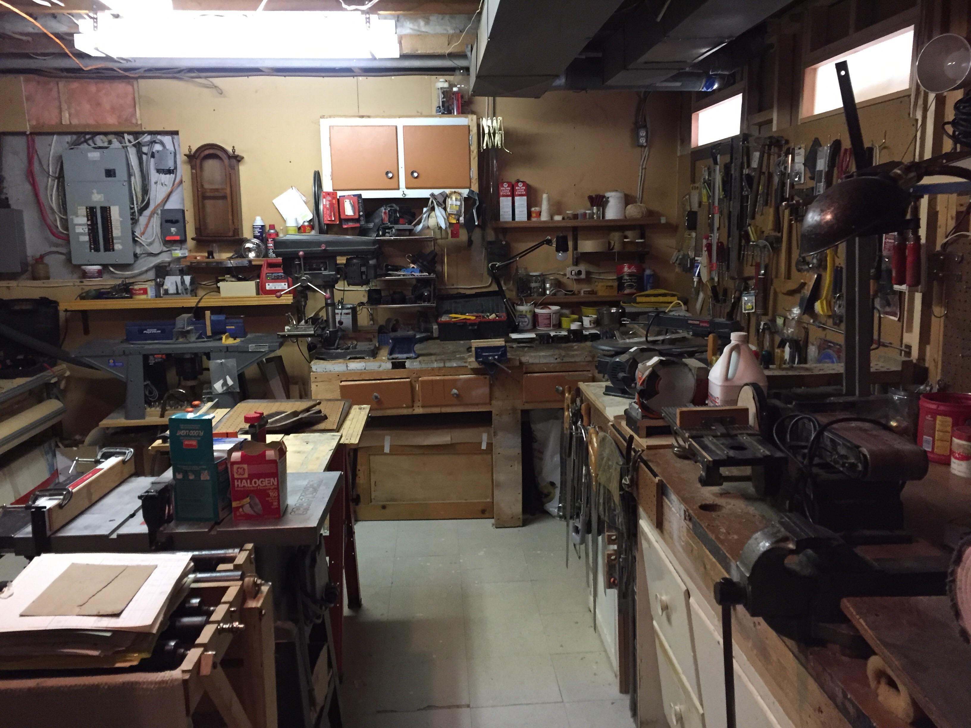 Never stepped in my Grandpa's workshop. Felt like a kid in a candy ...