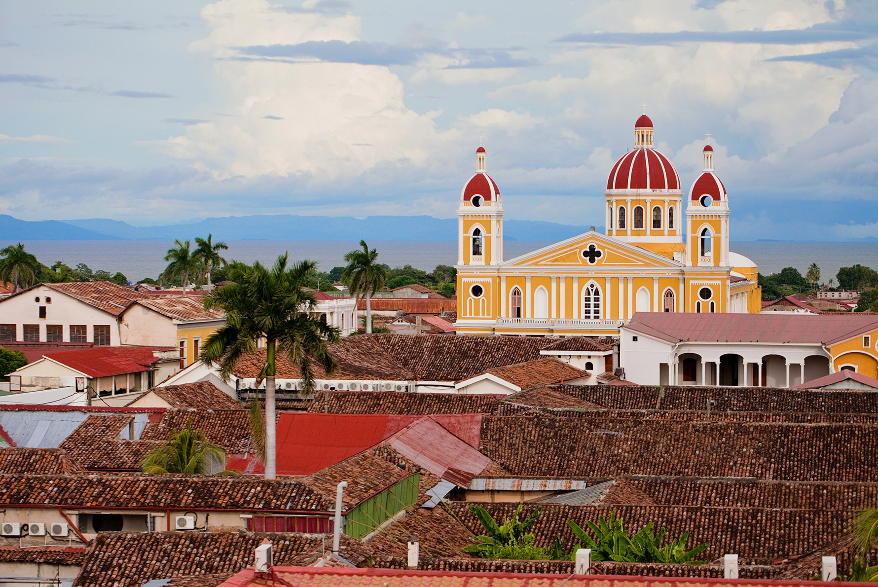 Granada, Nicaragua Rooftops. 