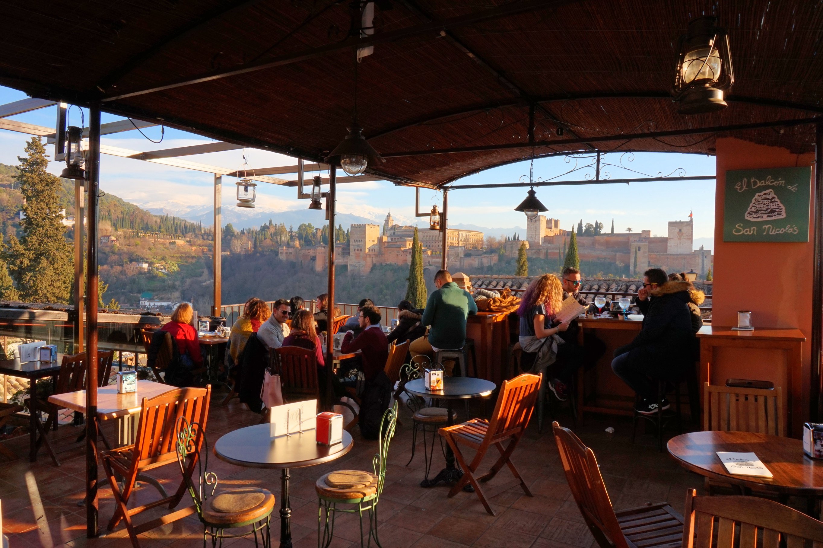 The Best Rooftop Restaurants in Granada