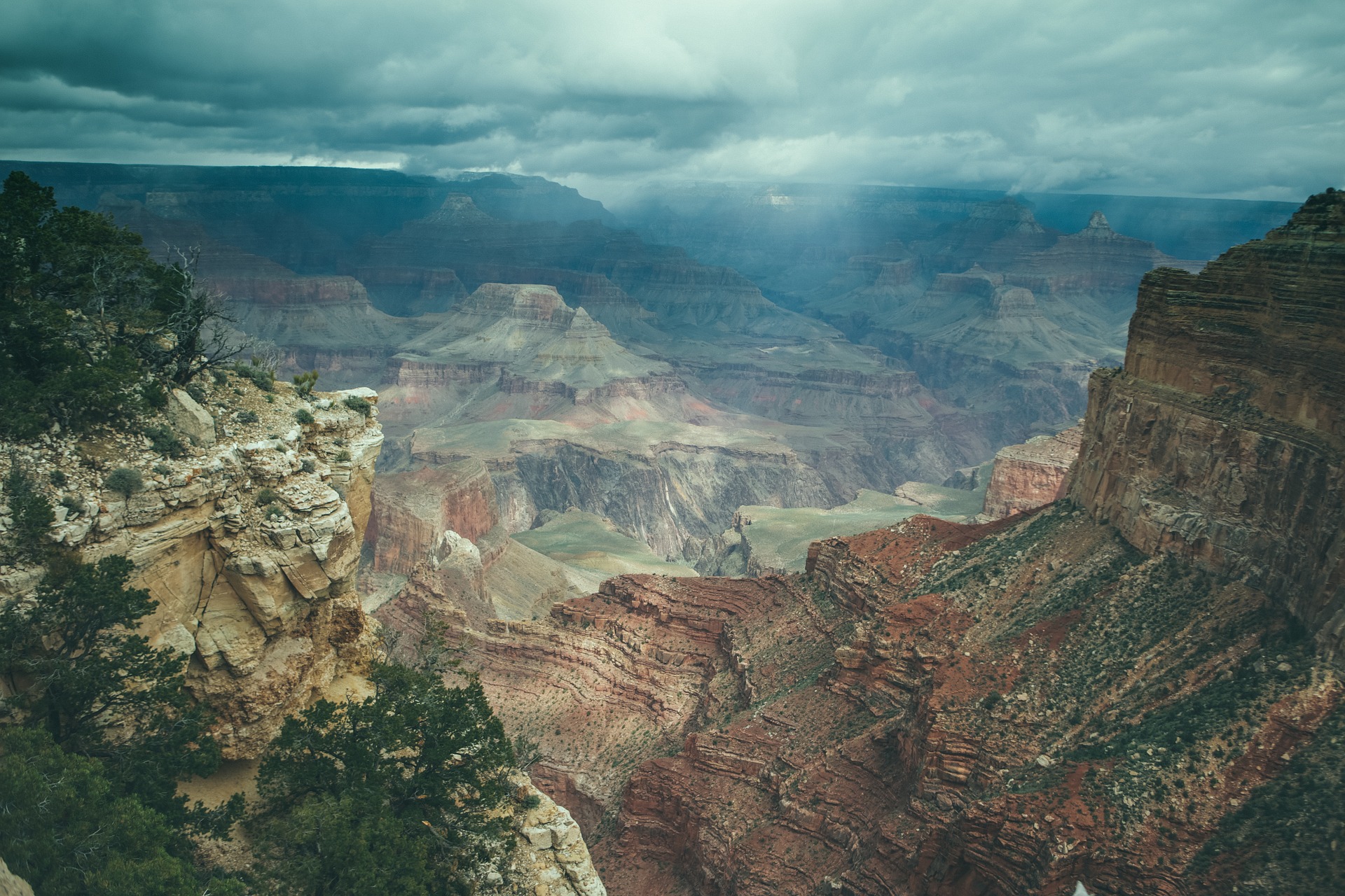 Grand Canyon, Canyon, Cliff, Cloud, Cloudy, HQ Photo