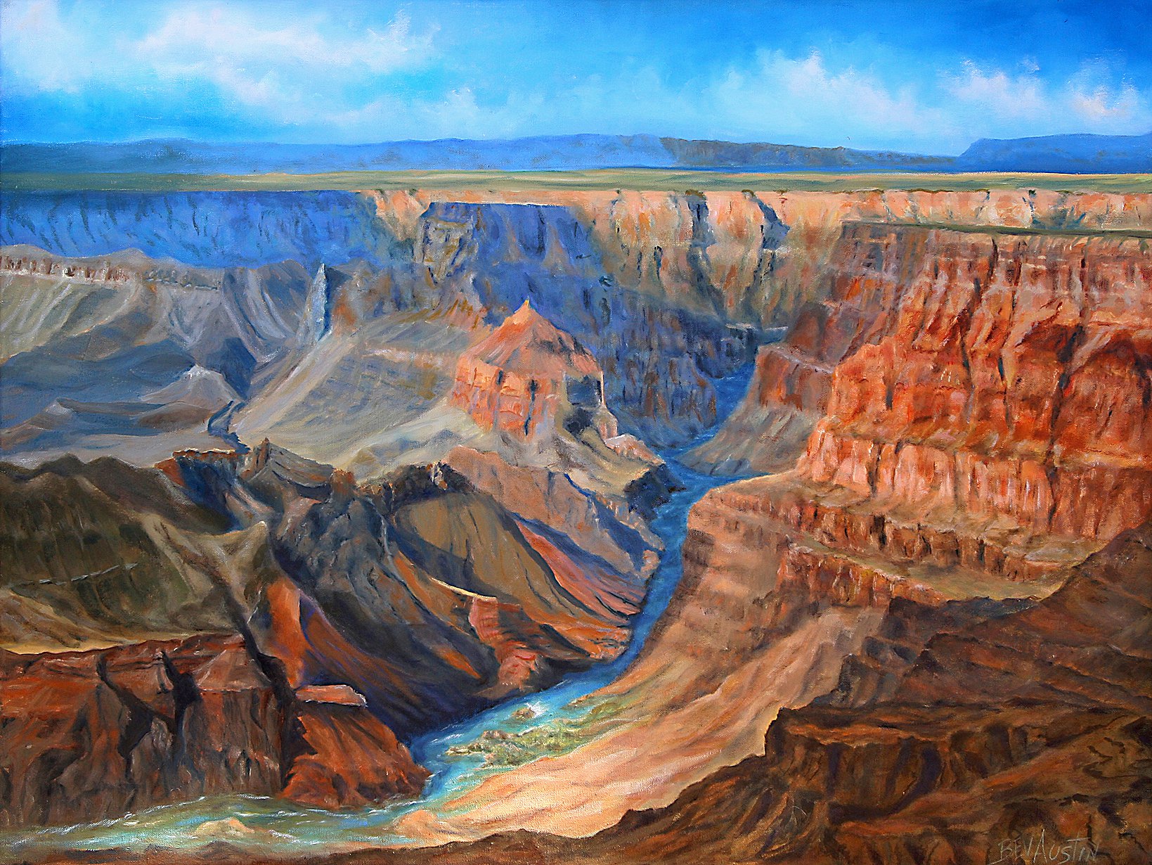 Artist appreciates Grand Canyon National Park