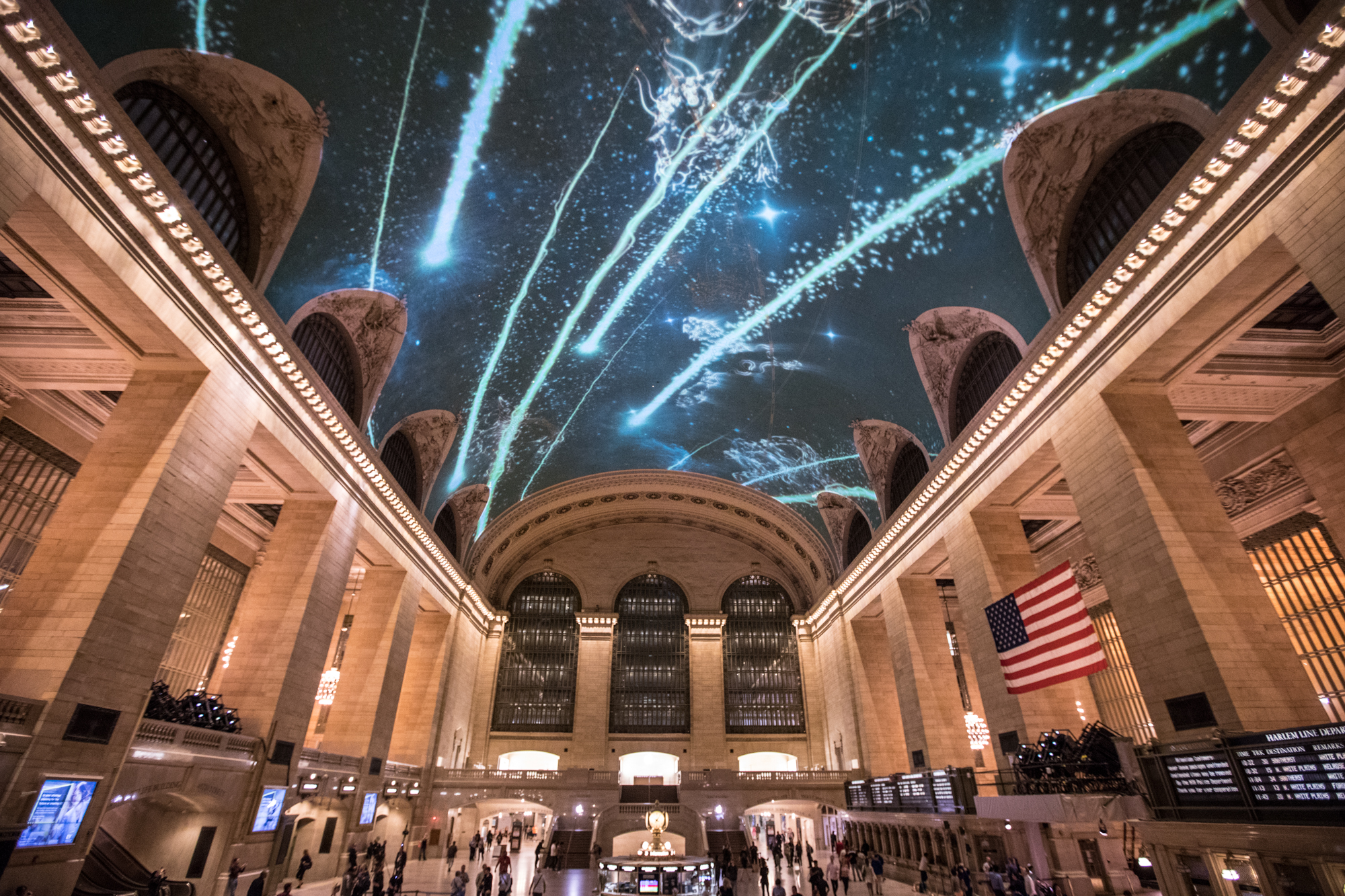 Seeing the Unseen Stars in Grand Central Terminal - Obscura Digital