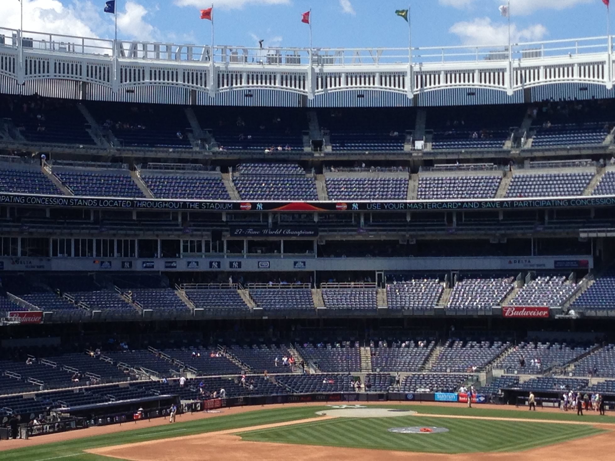 Yankee Stadium Grandstand Infield - Baseball Seating - RateYourSeats.com