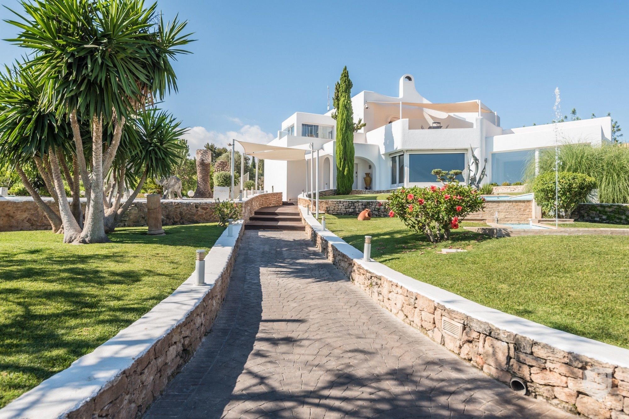 Grand Villa With Views In Jesus in Ibiza Spain for sale on JamesEdition