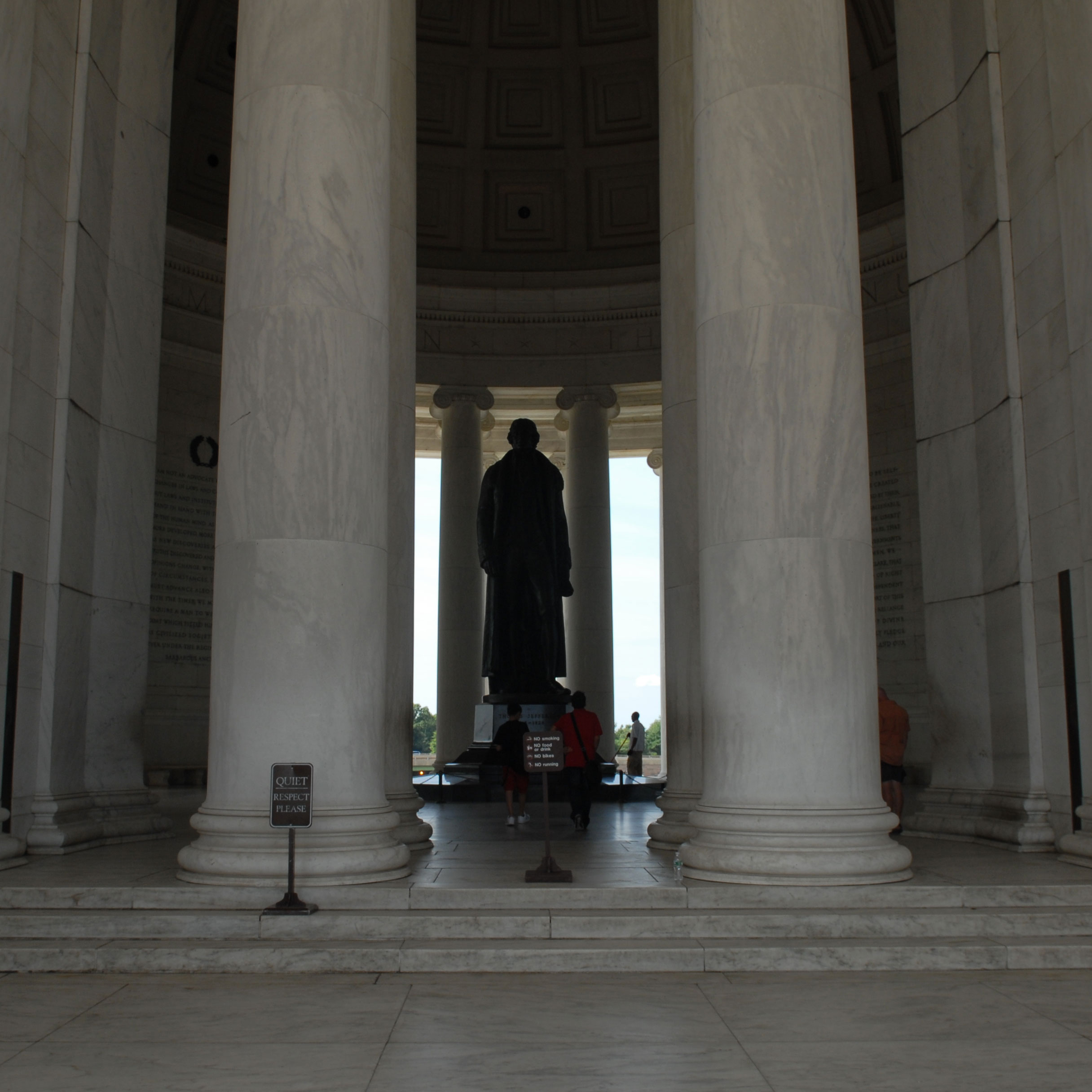 Memorial Features - Thomas Jefferson Memorial (U.S. National Park ...