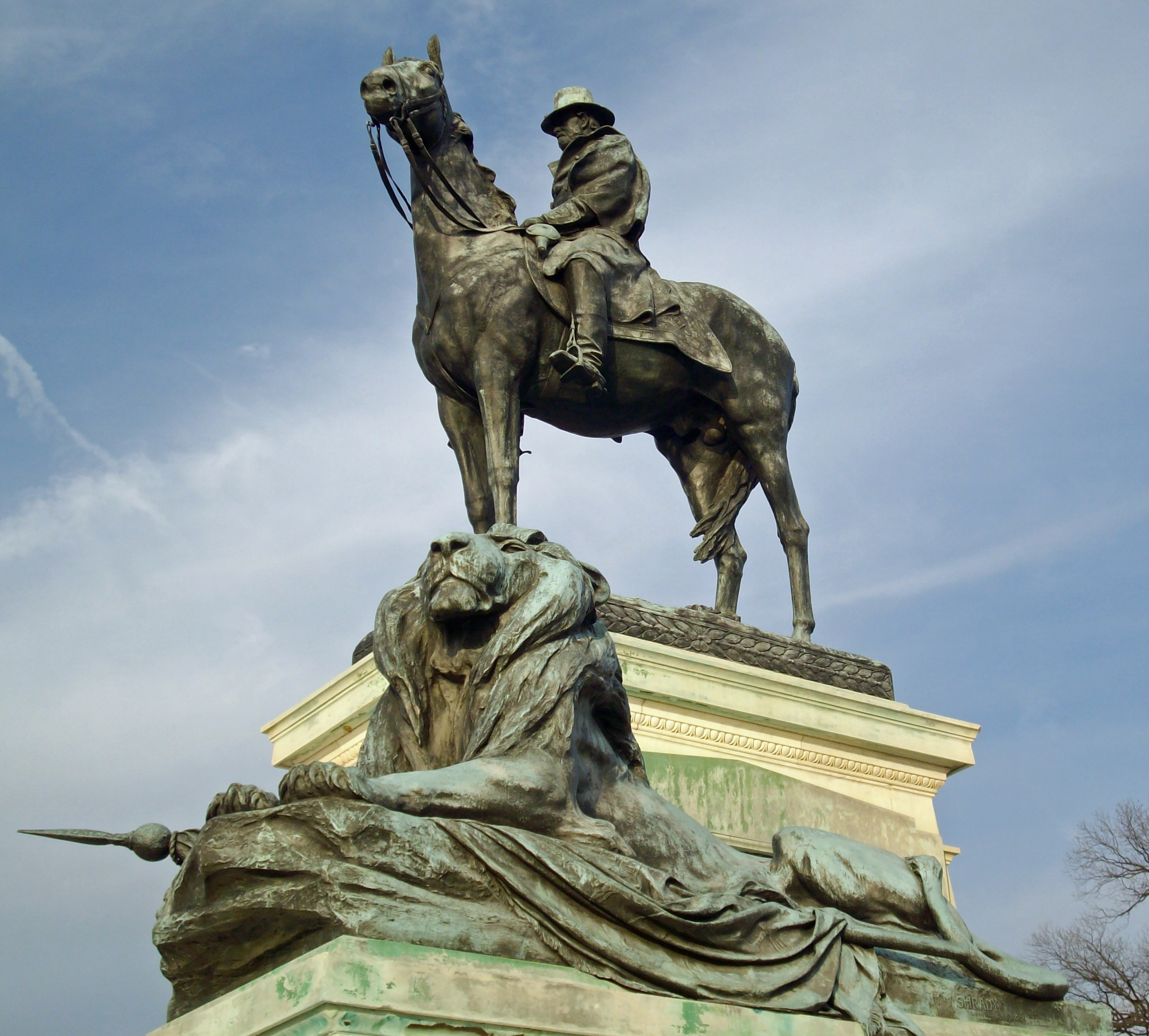 Grant cavalry memorial photo